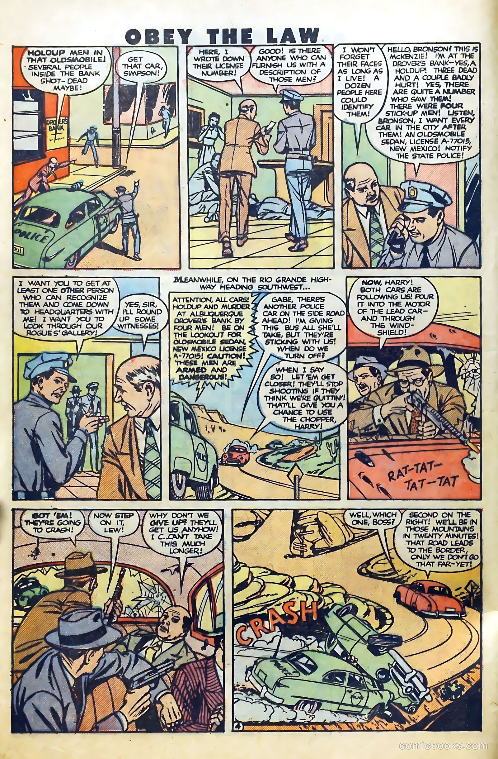 Crime and Punishment #33 (1950) — page 6 of 52