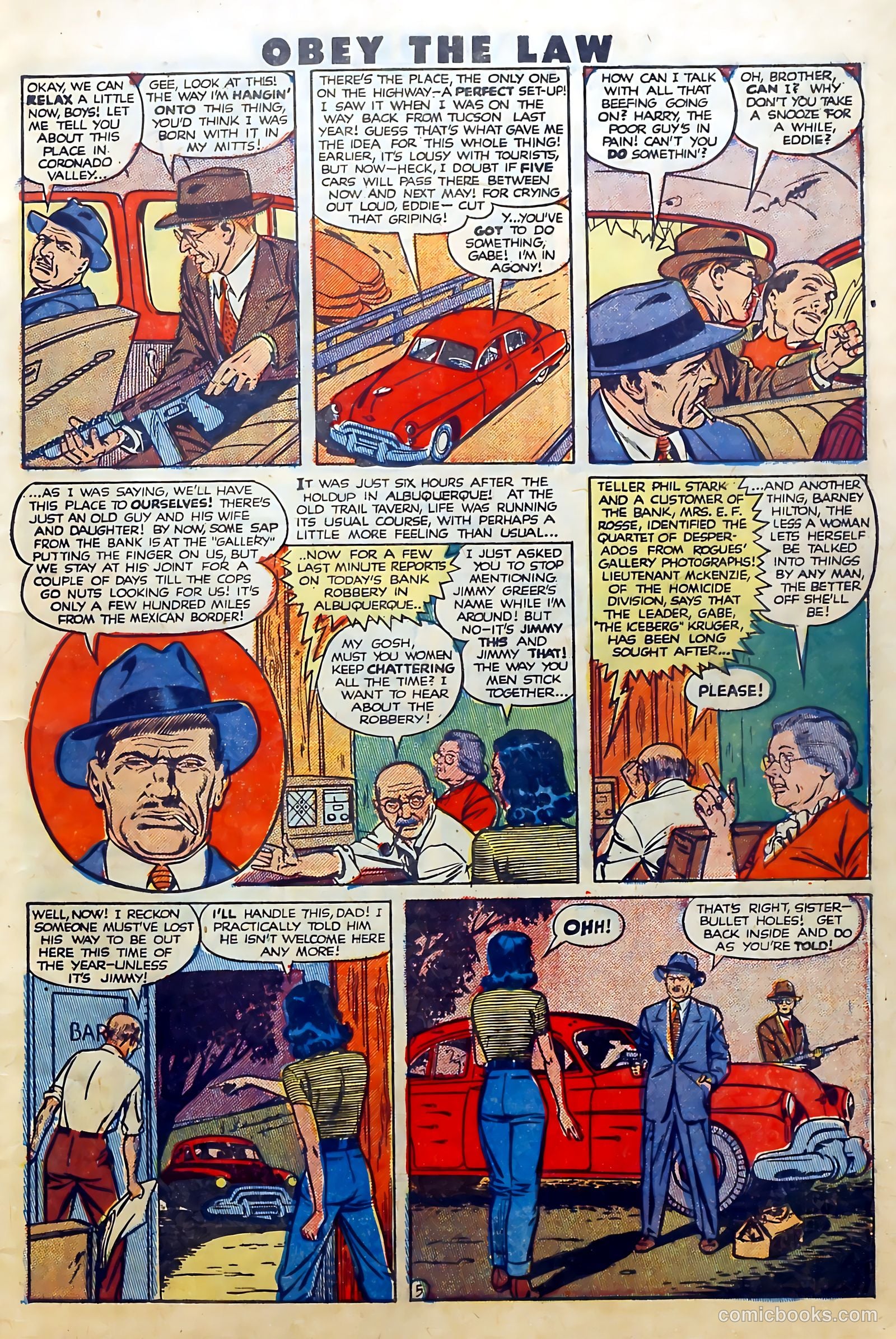 Crime and Punishment #33 (1950) — page 7 of 52