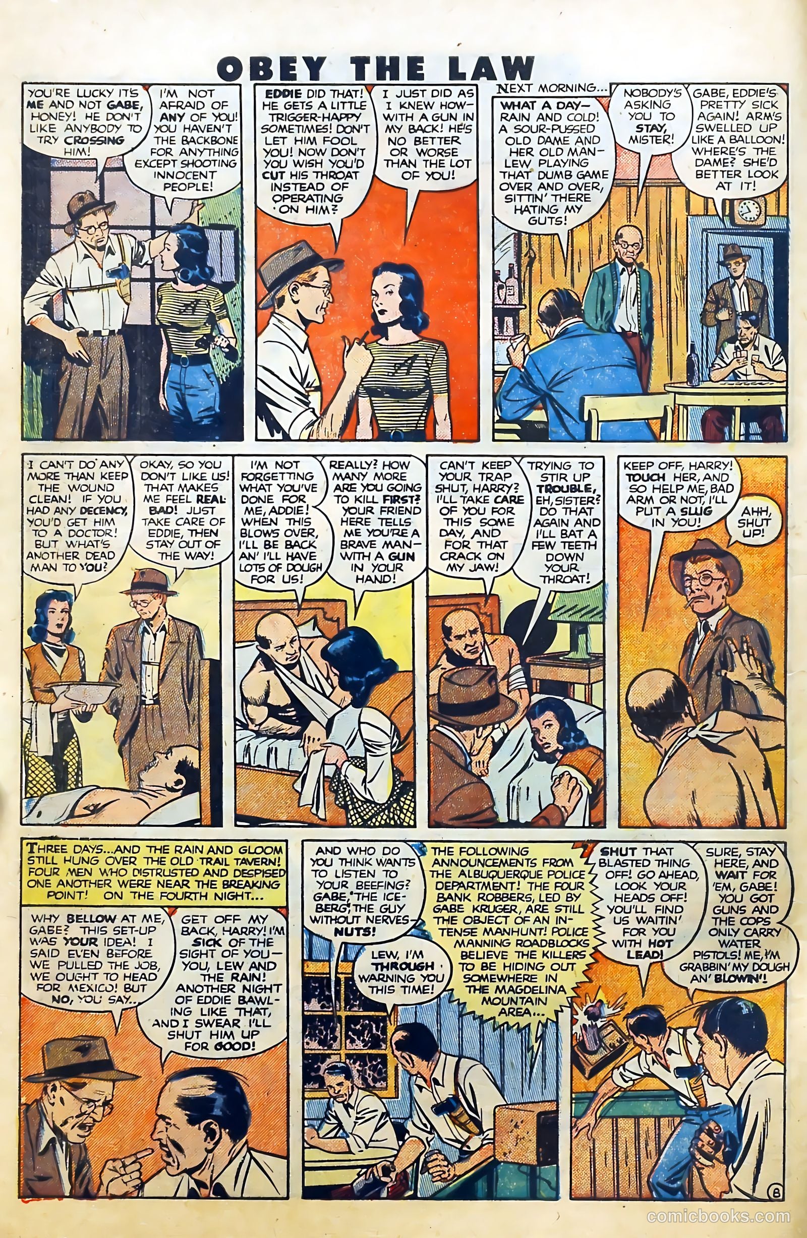 Crime and Punishment #33 (1950) — page 10 of 52
