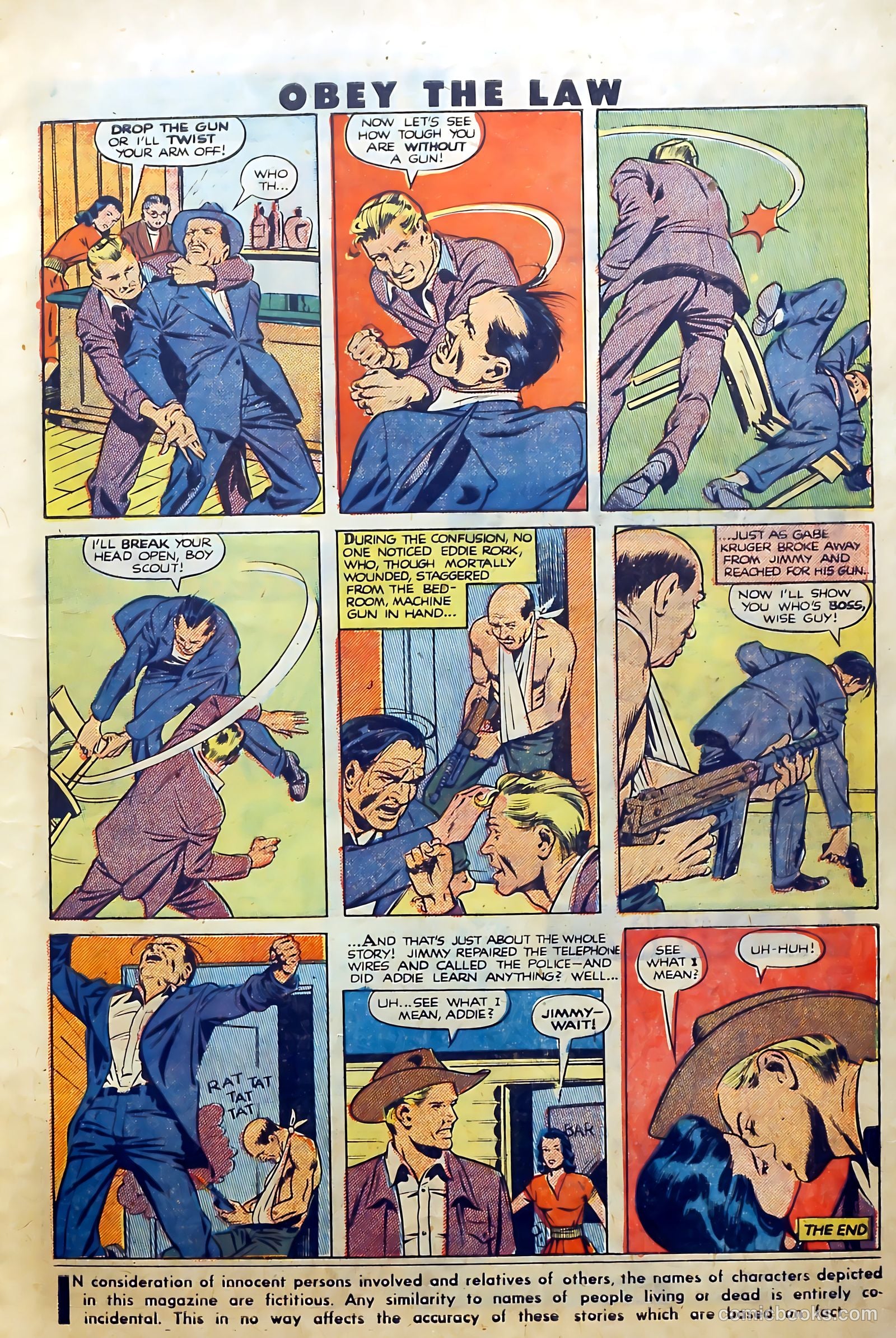 Crime and Punishment #33 (1950) — page 13 of 52