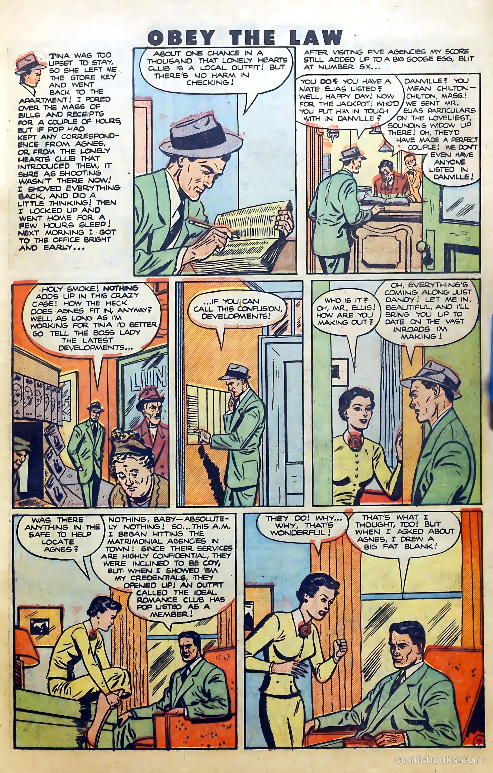 Crime and Punishment #33 (1950) — page 23 of 52