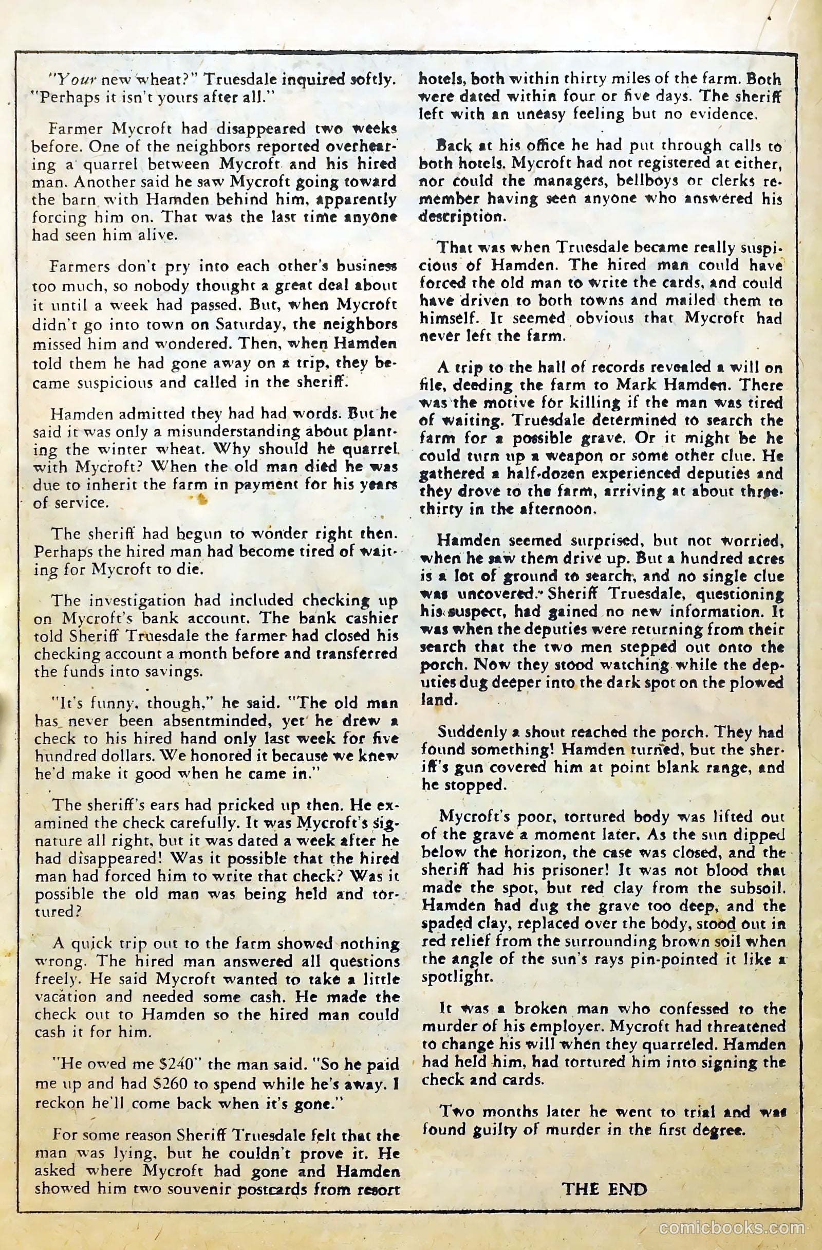 Crime and Punishment #33 (1950) — page 28 of 52