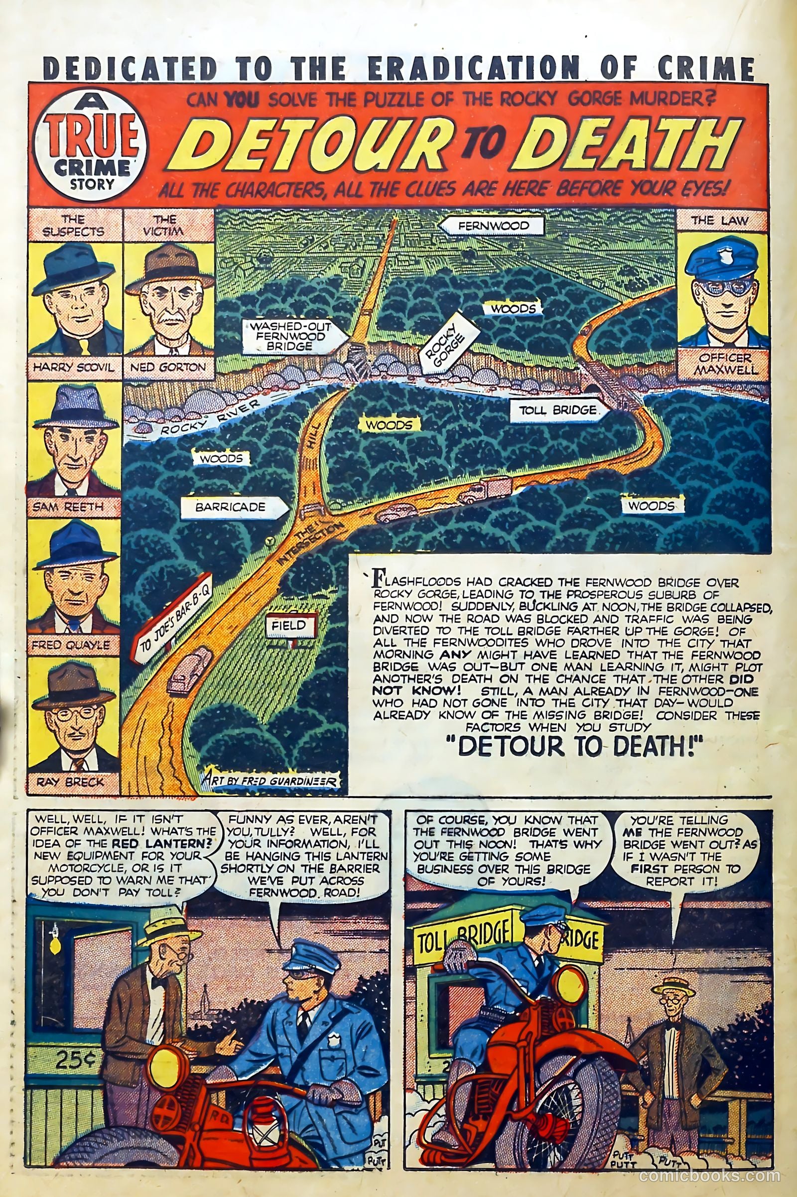 Crime and Punishment #33 (1950) — page 32 of 52