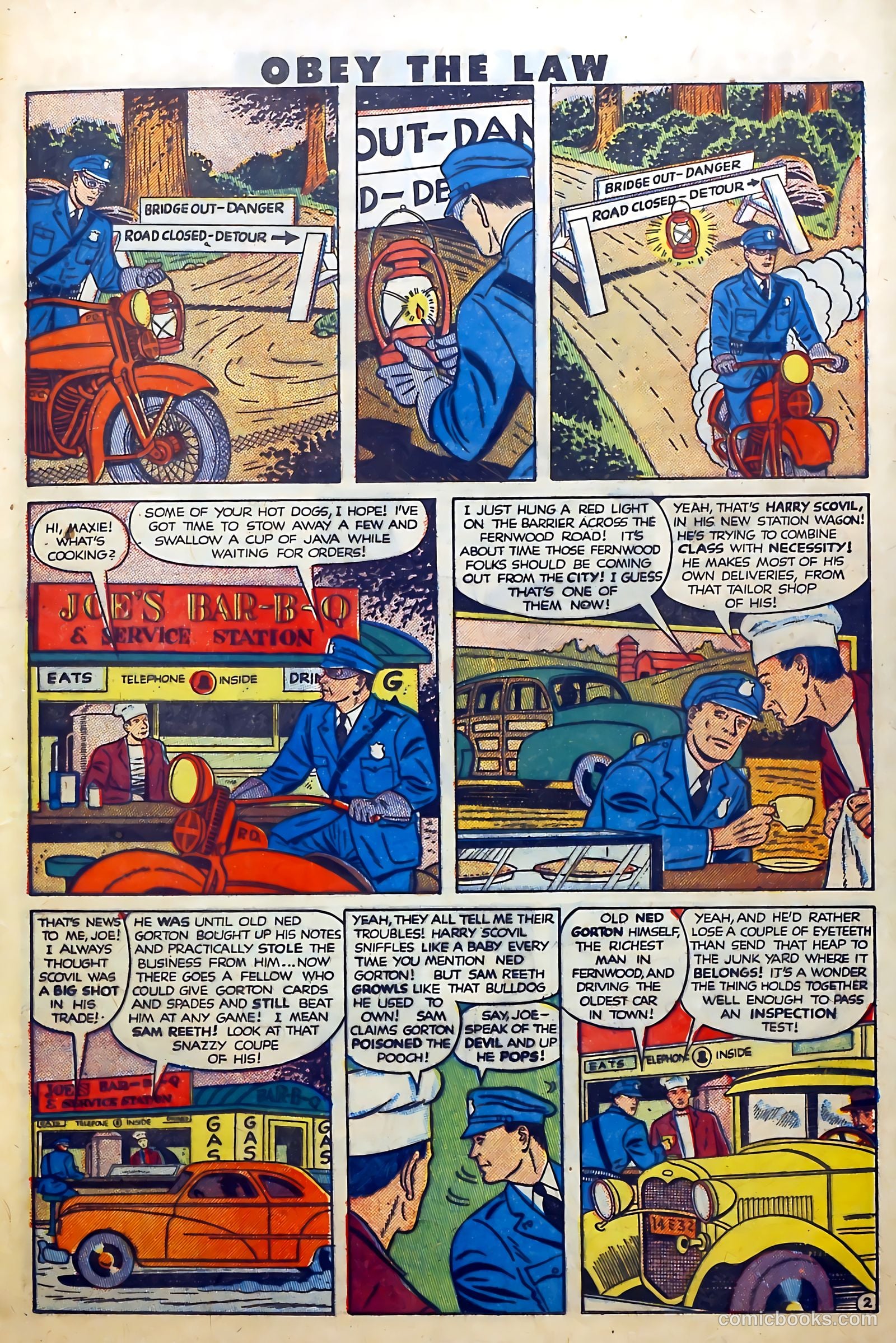 Crime and Punishment #33 (1950) — page 33 of 52