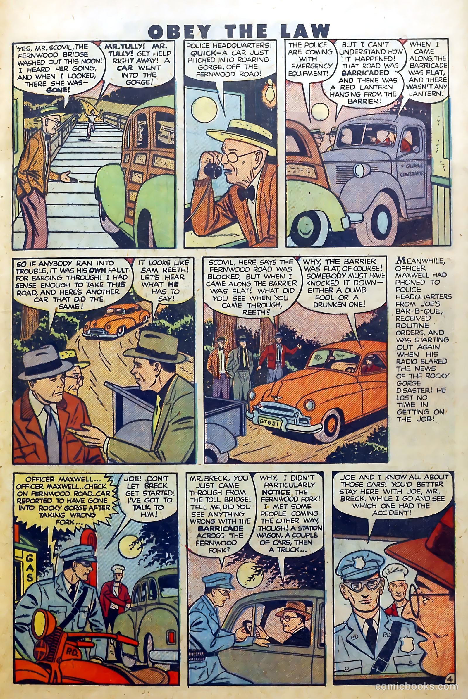 Crime and Punishment #33 (1950) — page 35 of 52