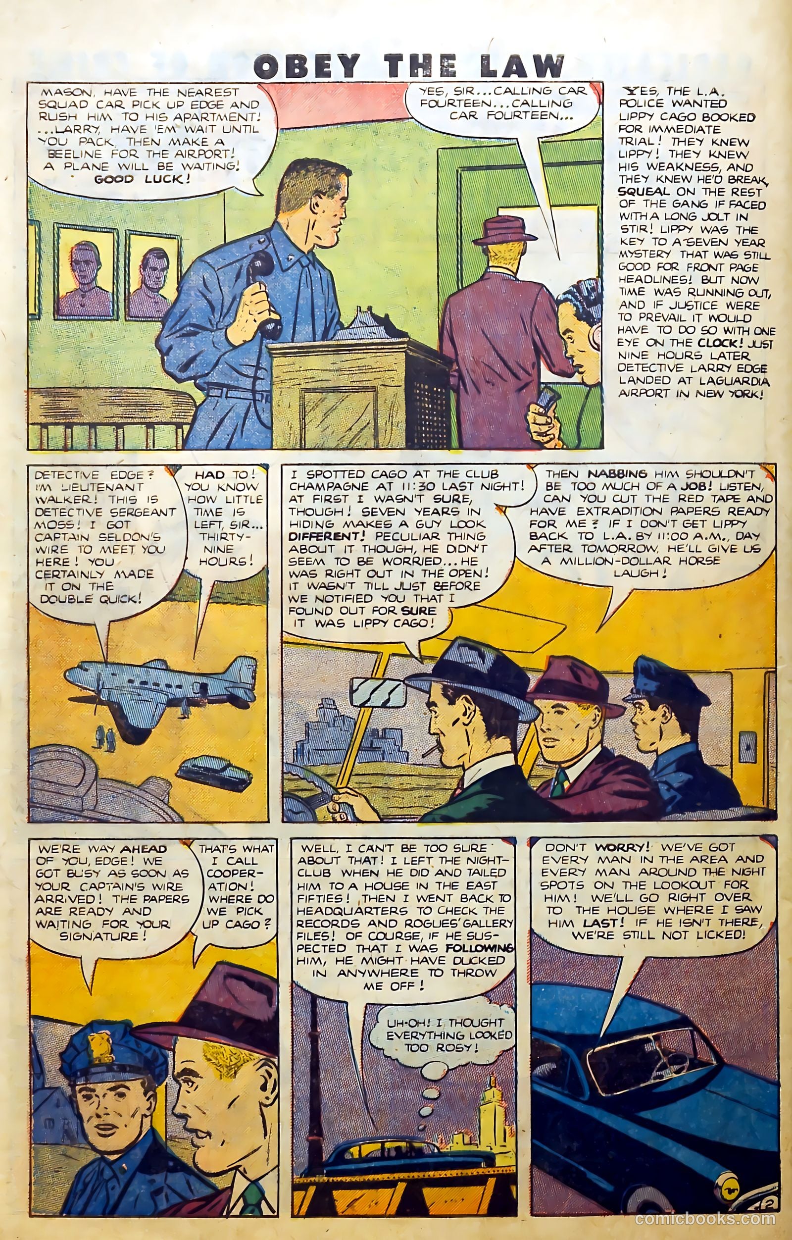 Crime and Punishment #33 (1950) — page 40 of 52