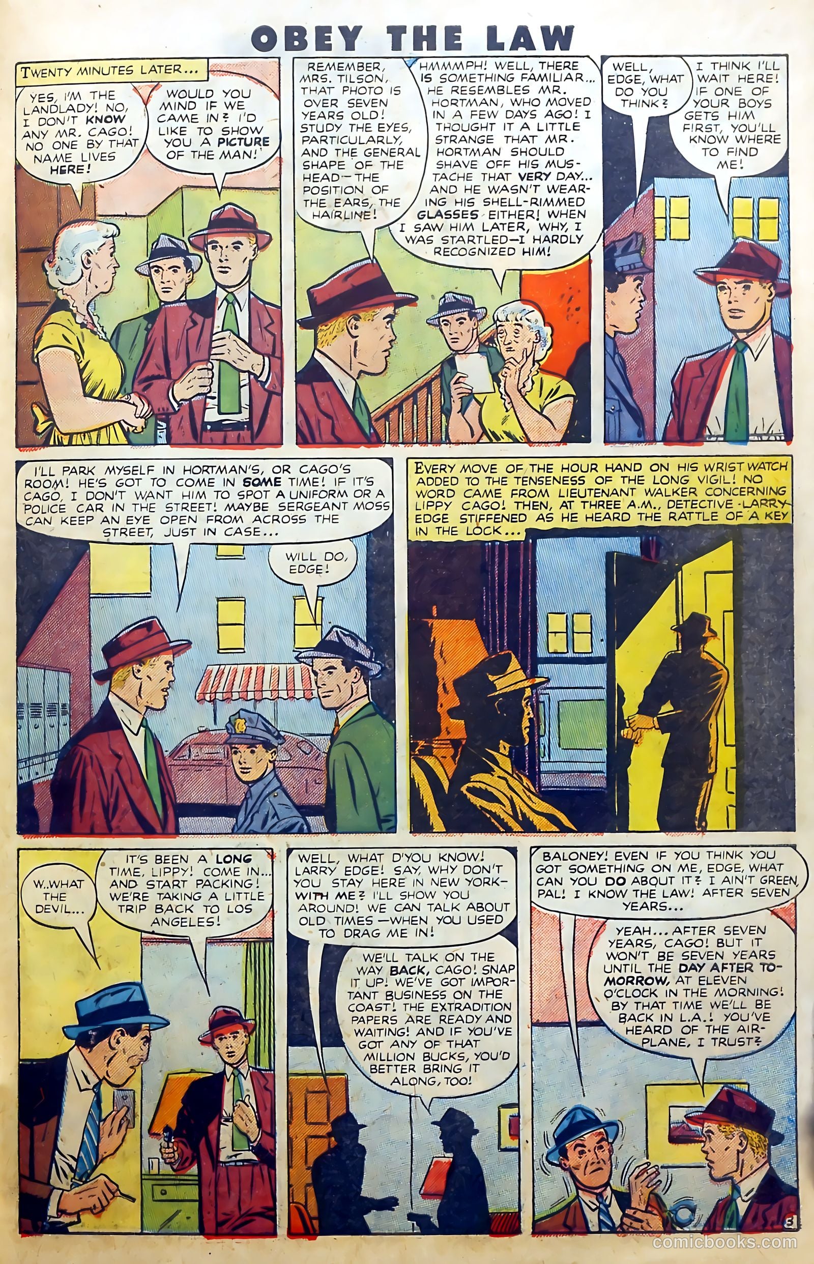 Crime and Punishment #33 (1950) — page 41 of 52