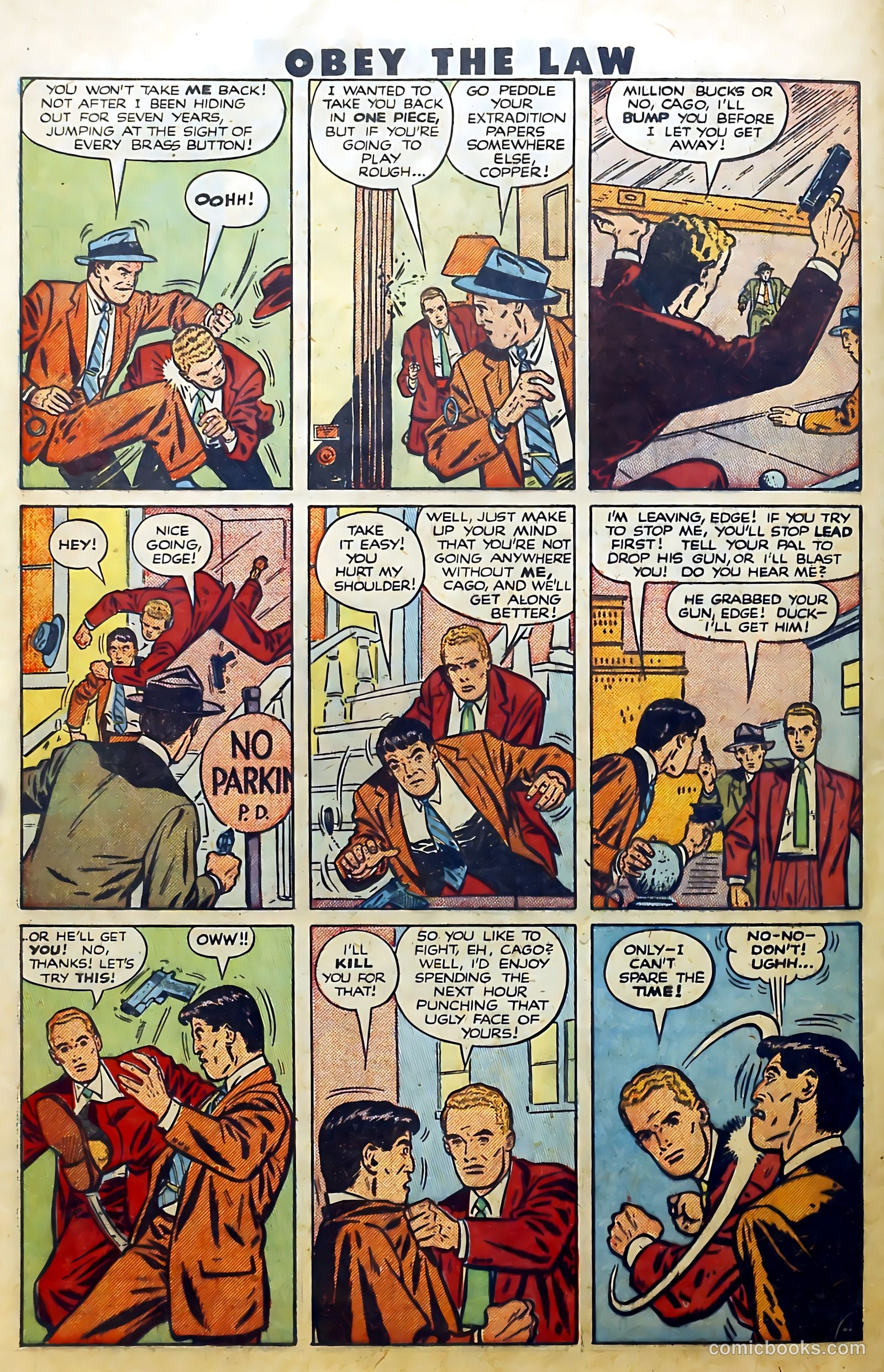 Crime and Punishment #33 (1950) — page 42 of 52
