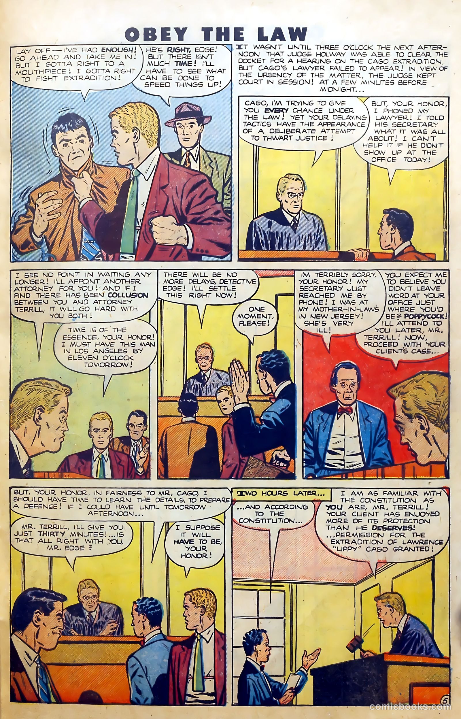 Crime and Punishment #33 (1950) — page 43 of 52