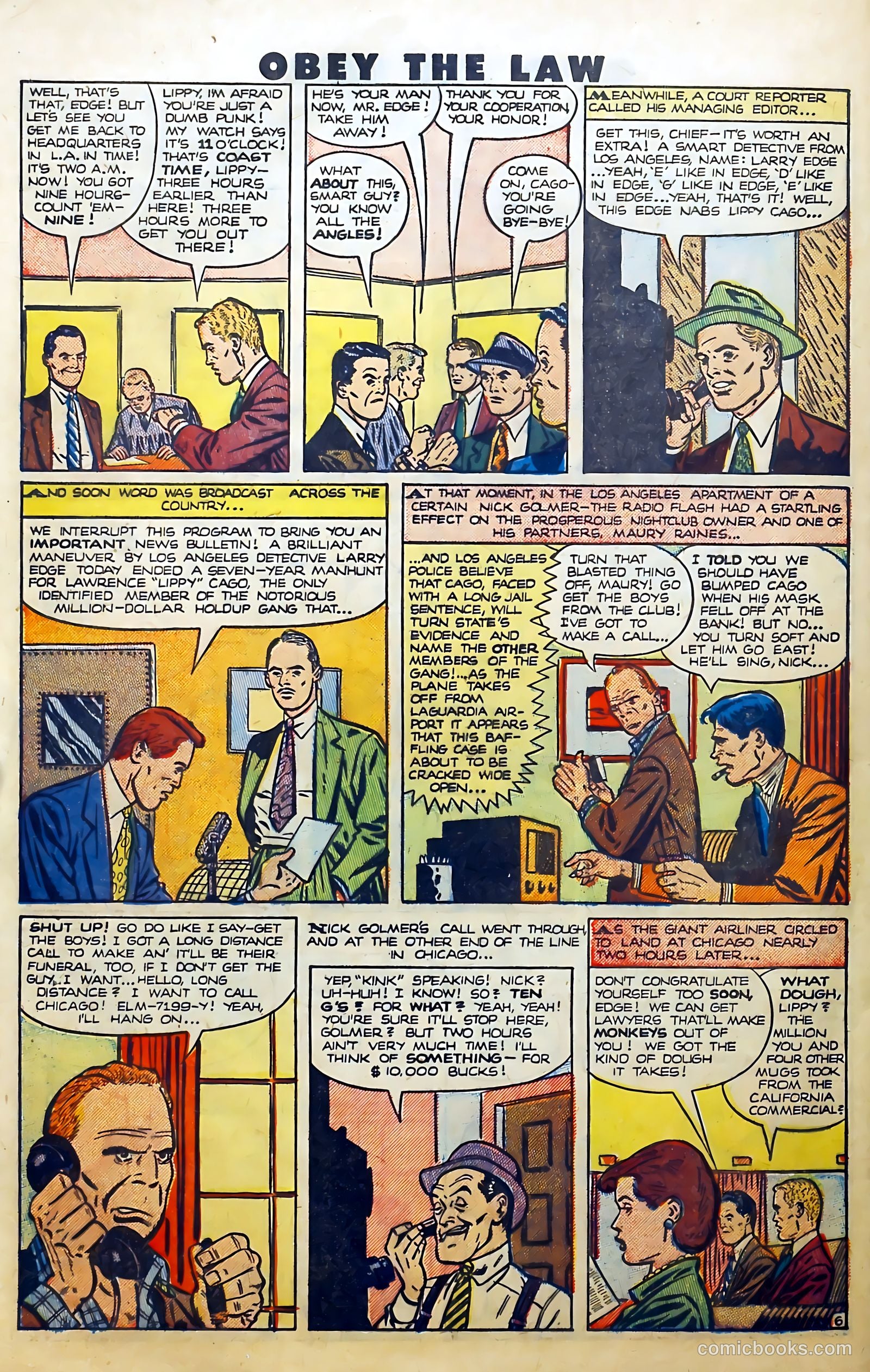 Crime and Punishment #33 (1950) — page 44 of 52