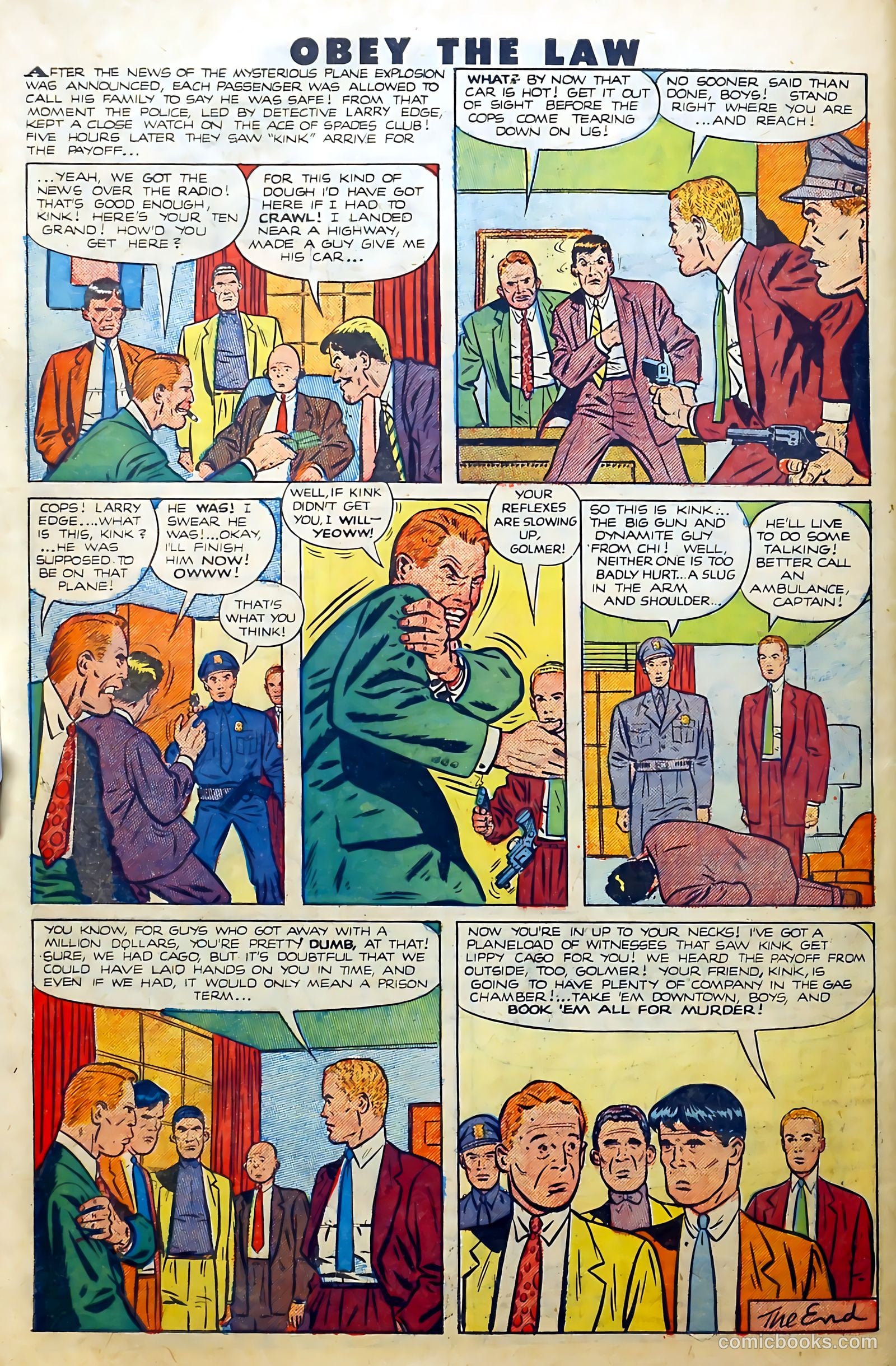 Crime and Punishment #33 (1950) — page 48 of 52
