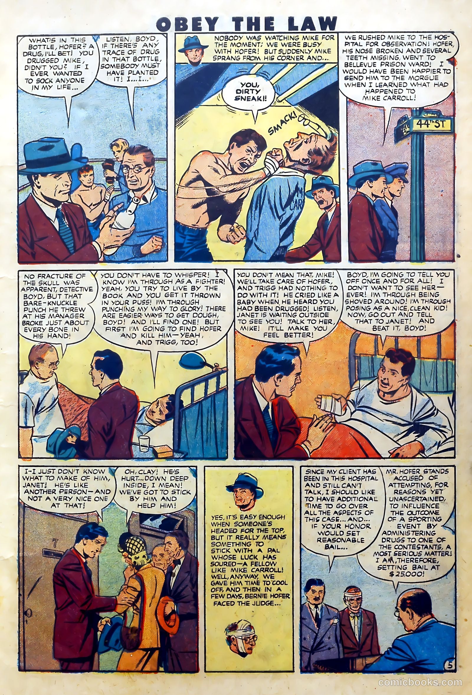 Crime and Punishment #34 (1951) — page 7 of 52
