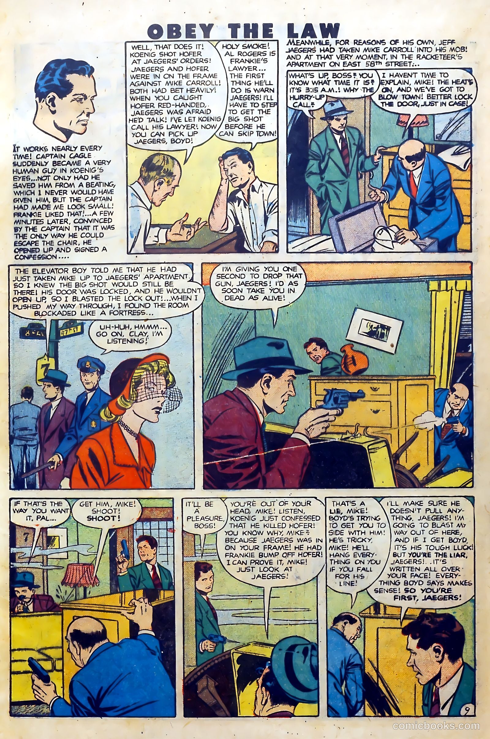 Crime and Punishment #34 (1951) — page 11 of 52