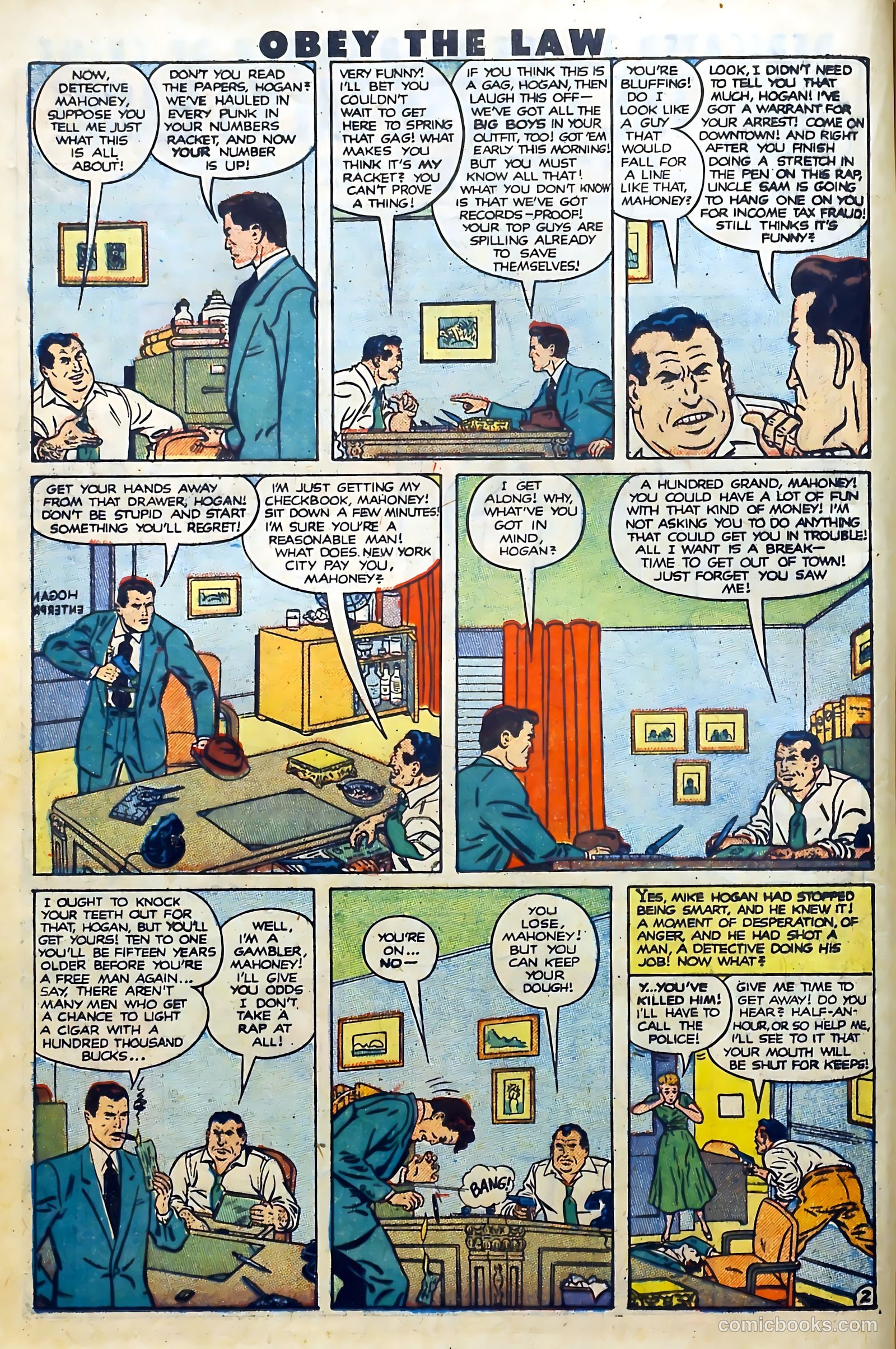 Crime and Punishment #34 (1951) — page 18 of 52