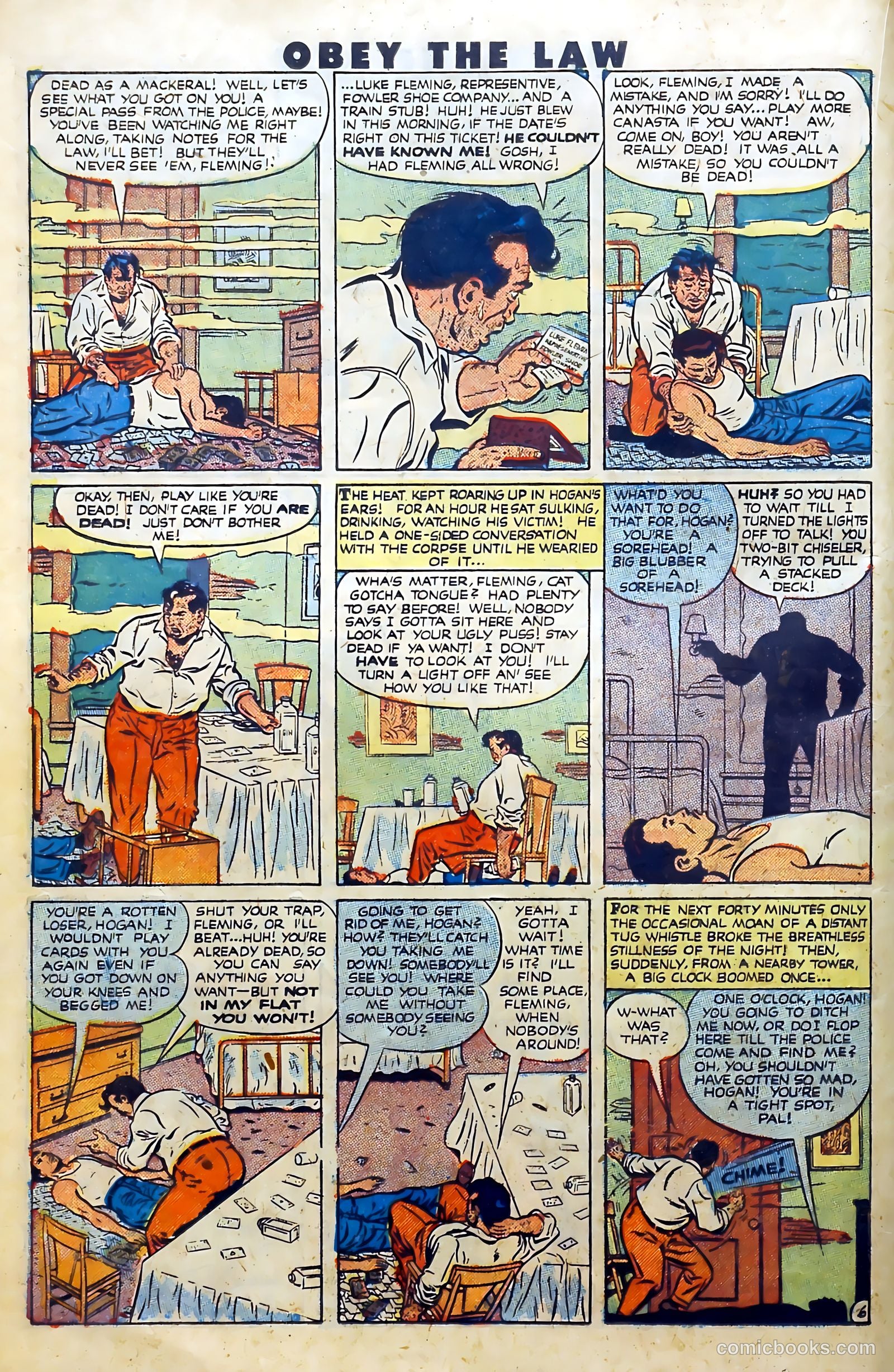 Crime and Punishment #34 (1951) — page 22 of 52