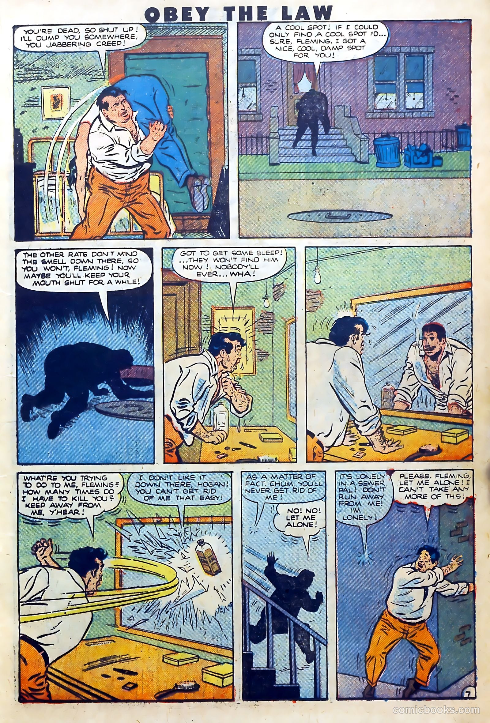 Crime and Punishment #34 (1951) — page 23 of 52