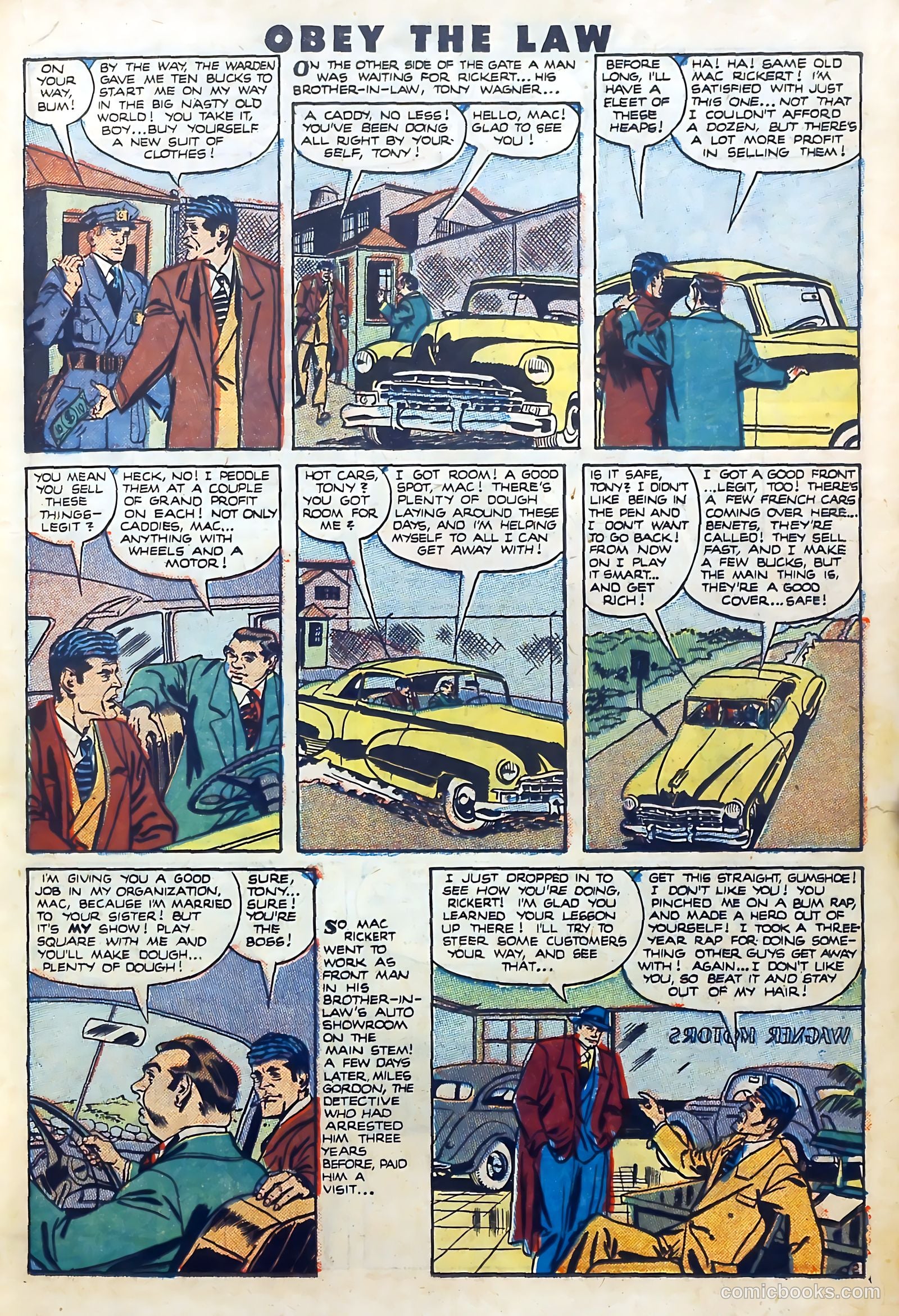 Crime and Punishment #34 (1951) — page 27 of 52