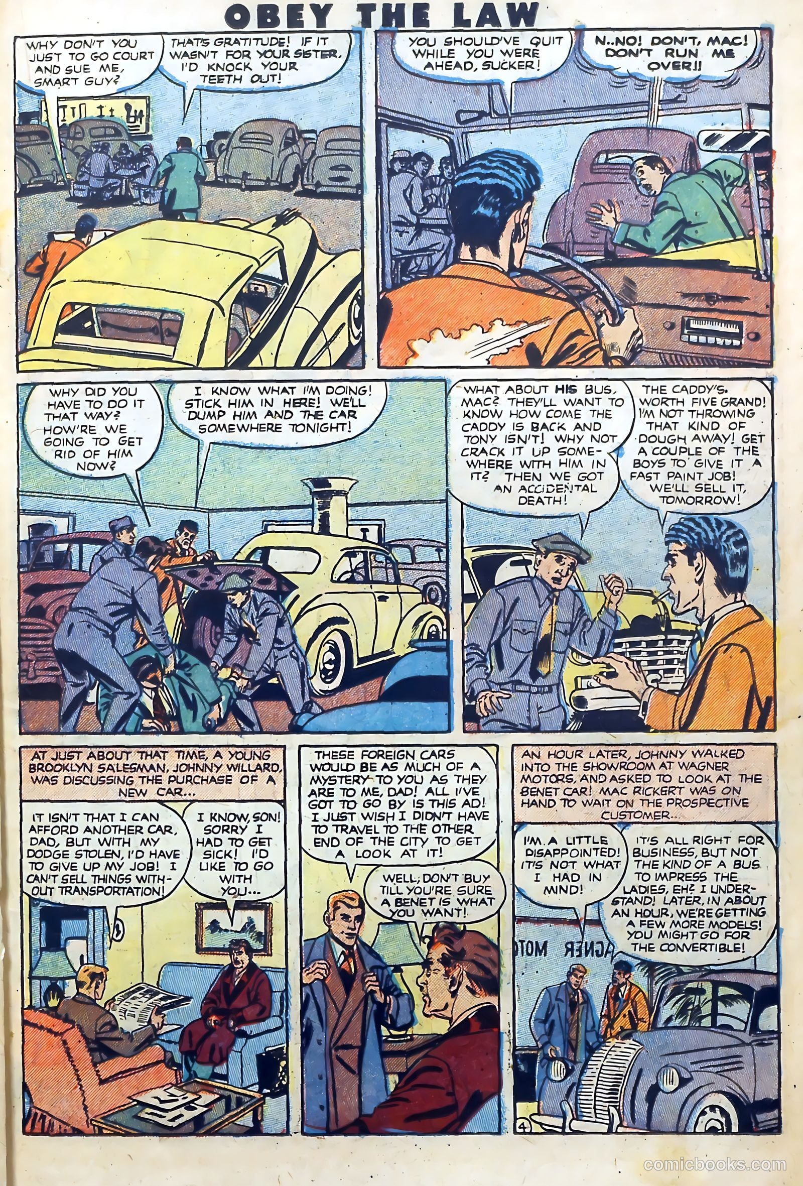 Crime and Punishment #34 (1951) — page 29 of 52