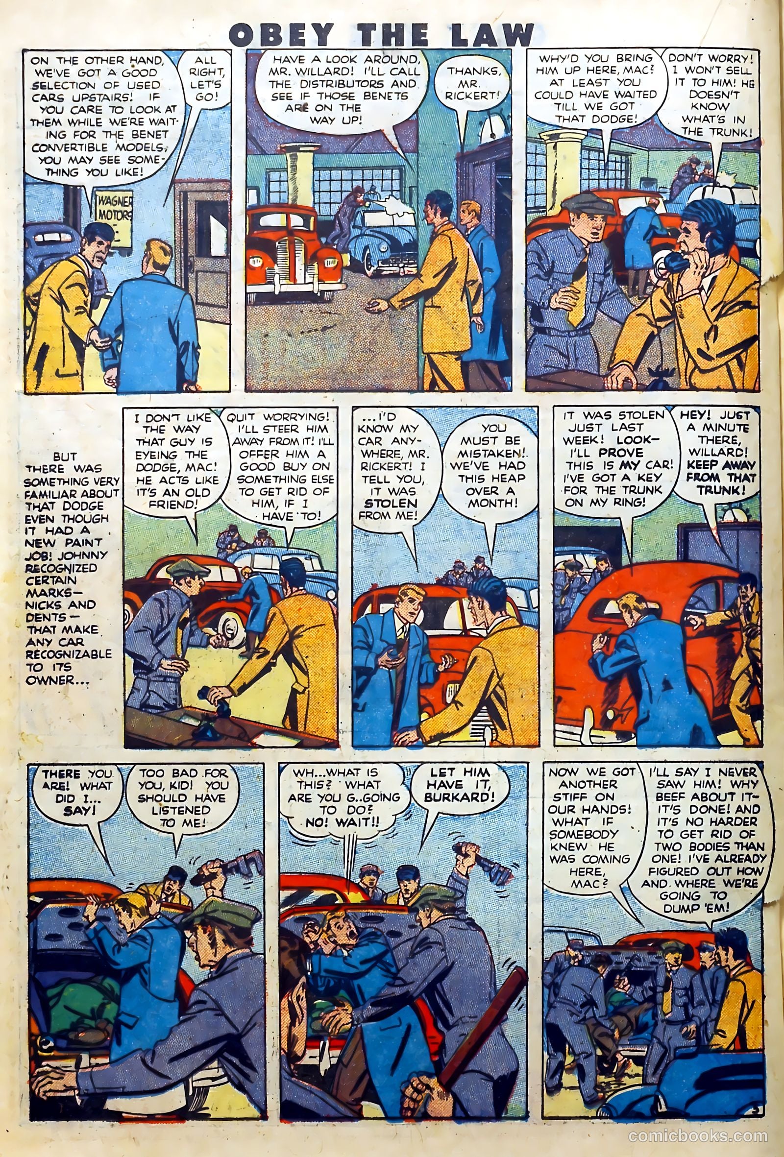 Crime and Punishment #34 (1951) — page 30 of 52