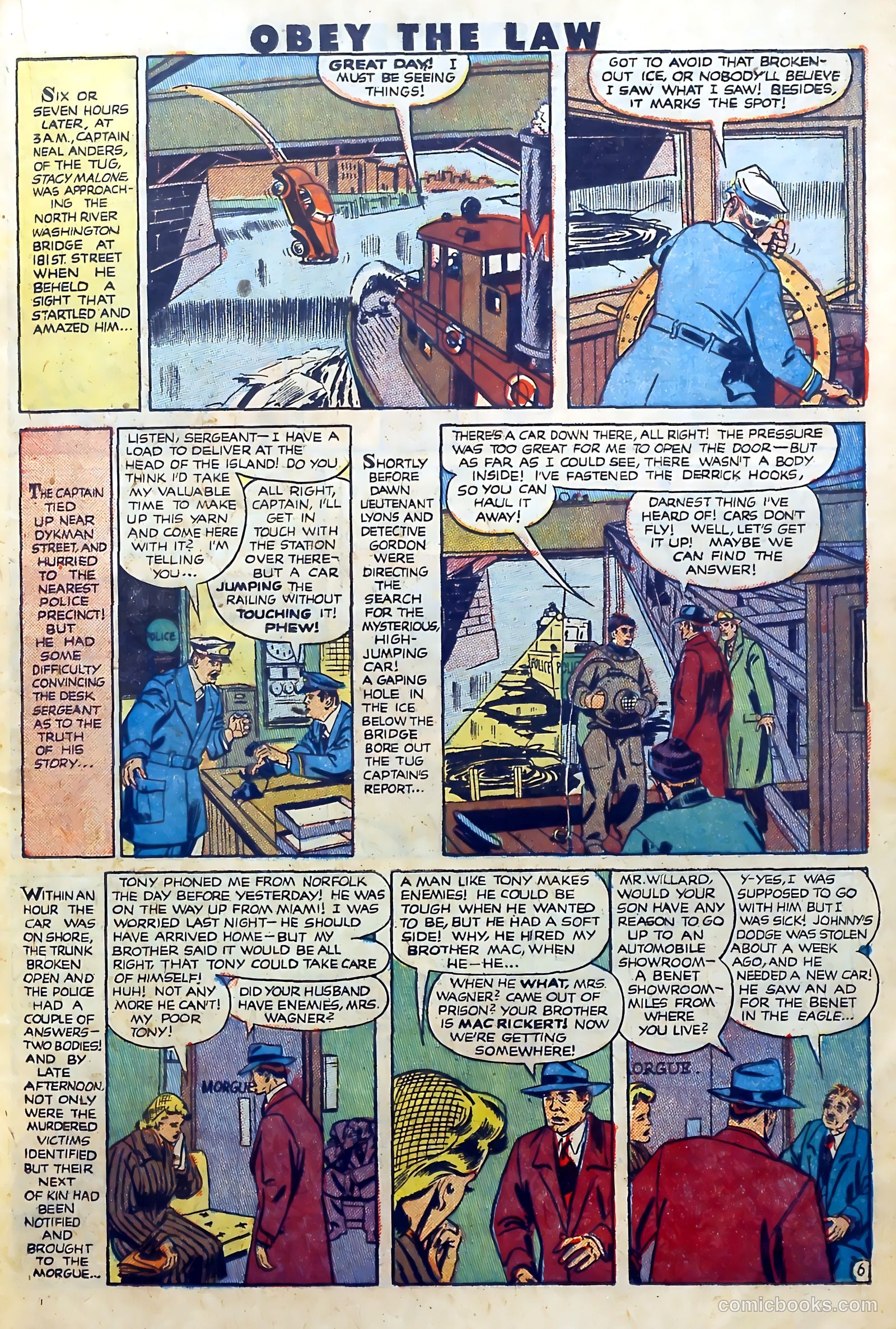 Crime and Punishment #34 (1951) — page 31 of 52