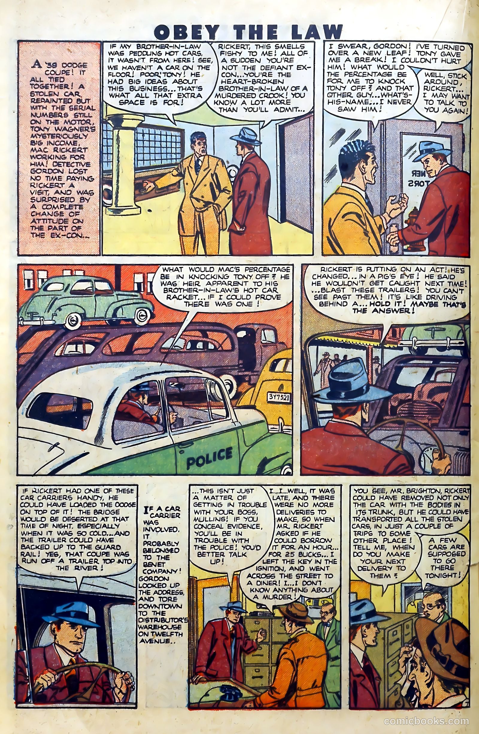 Crime and Punishment #34 (1951) — page 32 of 52