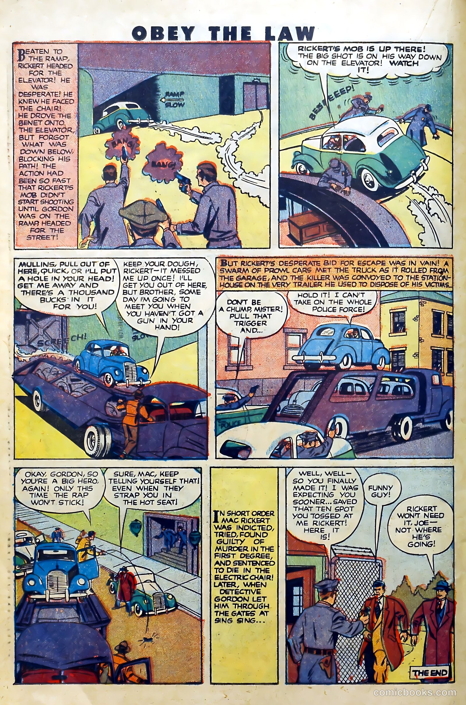 Crime and Punishment #34 (1951) — page 34 of 52