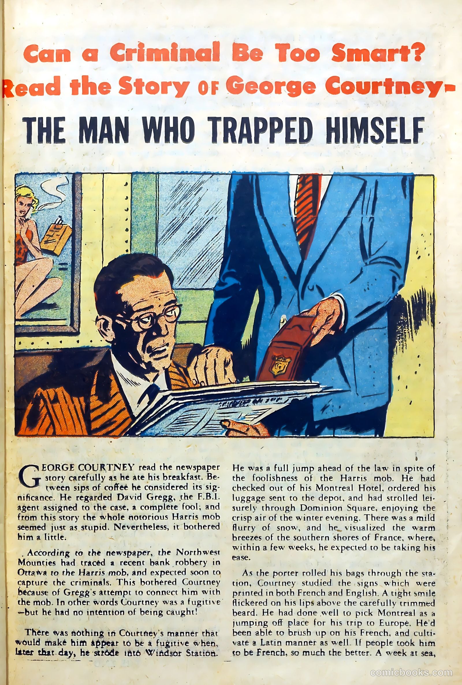 Crime and Punishment #34 (1951) — page 37 of 52