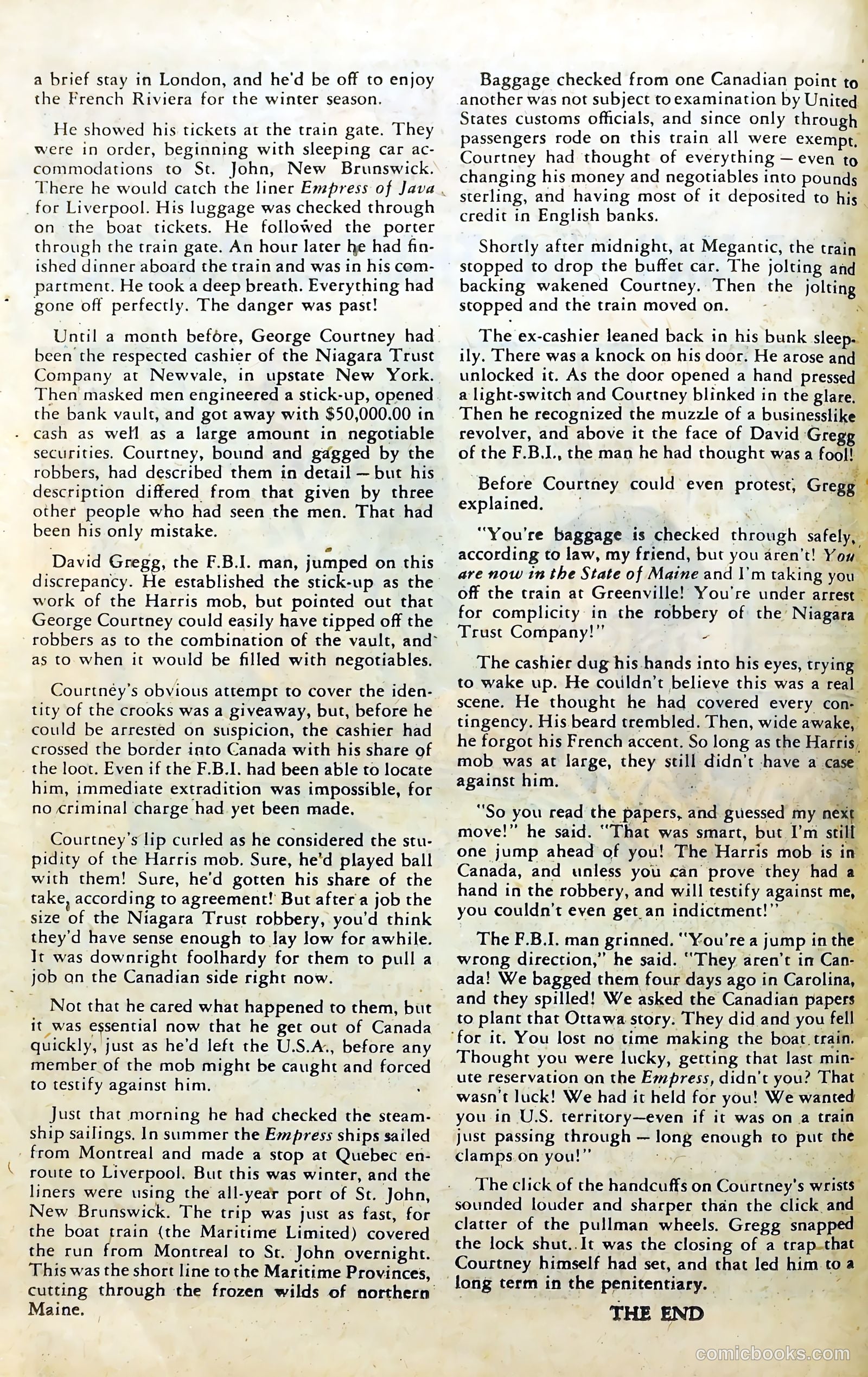 Crime and Punishment #34 (1951) — page 38 of 52