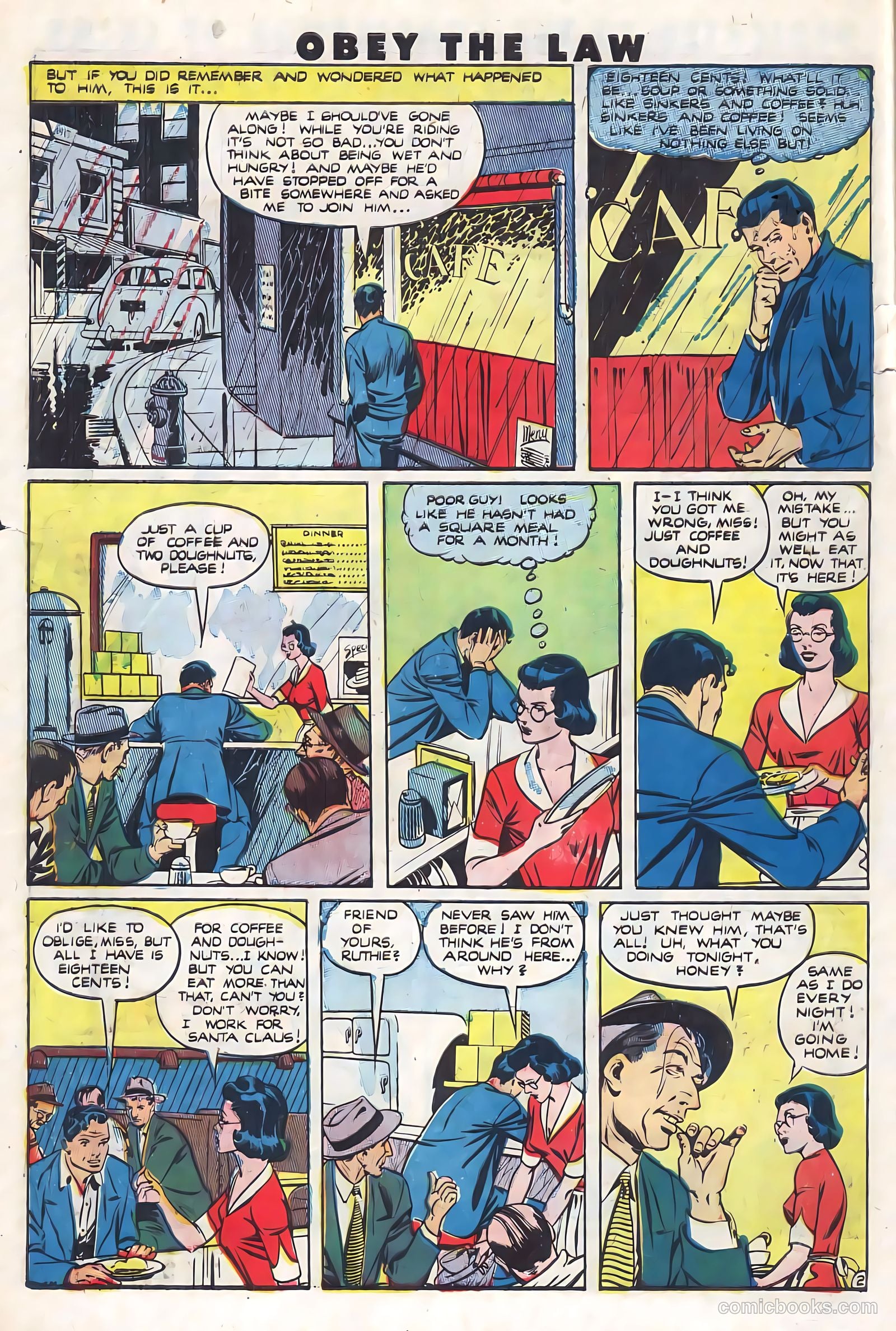 Crime and Punishment #35 (1951) — page 3 of 50