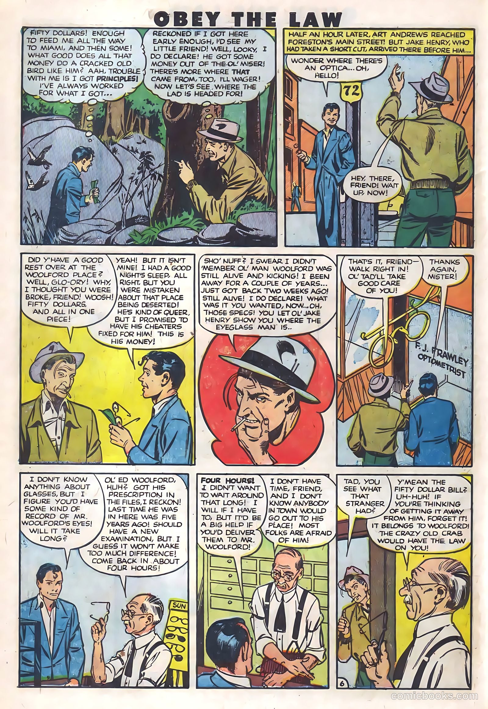 Crime and Punishment #35 (1951) — page 7 of 50