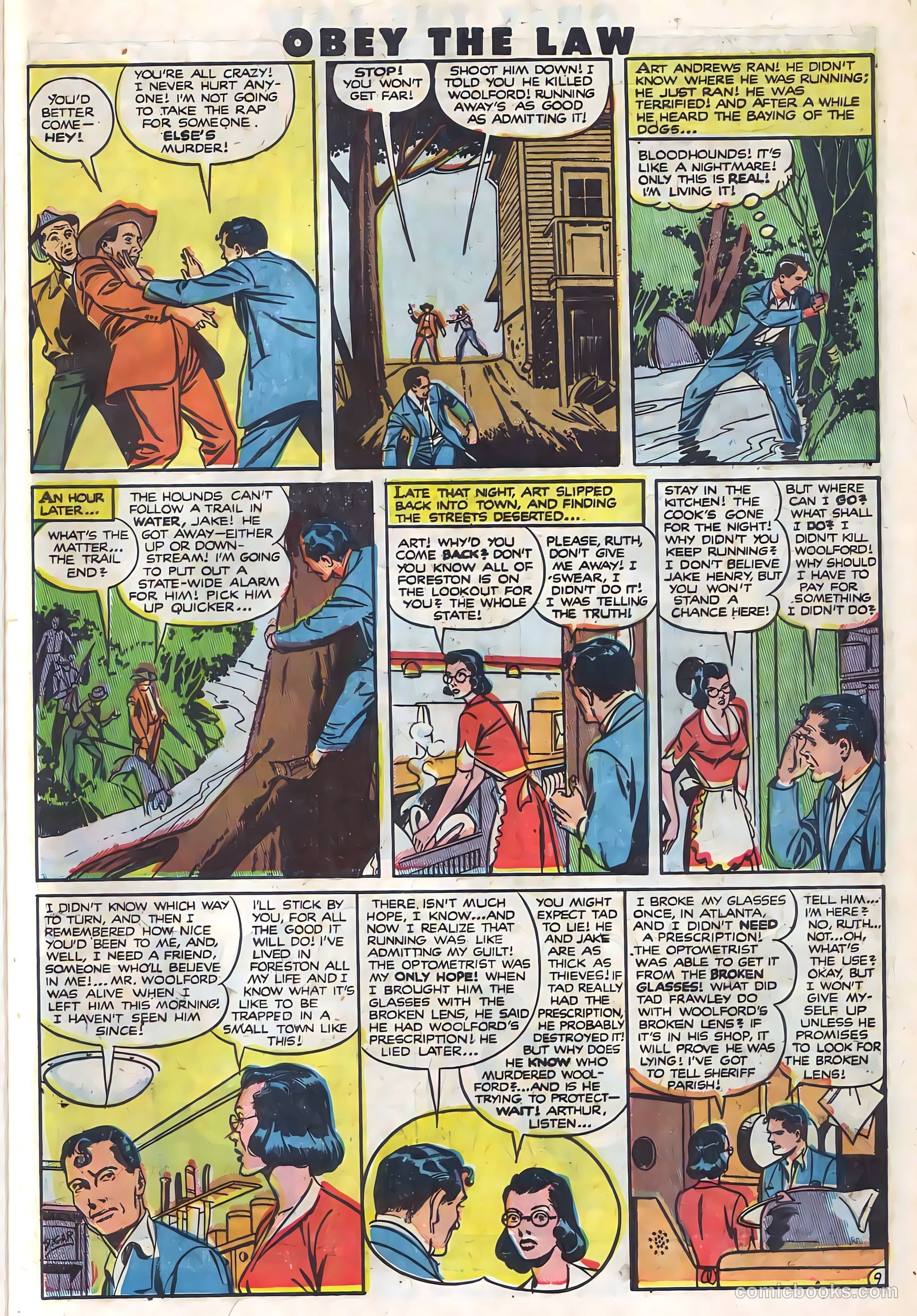 Crime and Punishment #35 (1951) — page 10 of 50