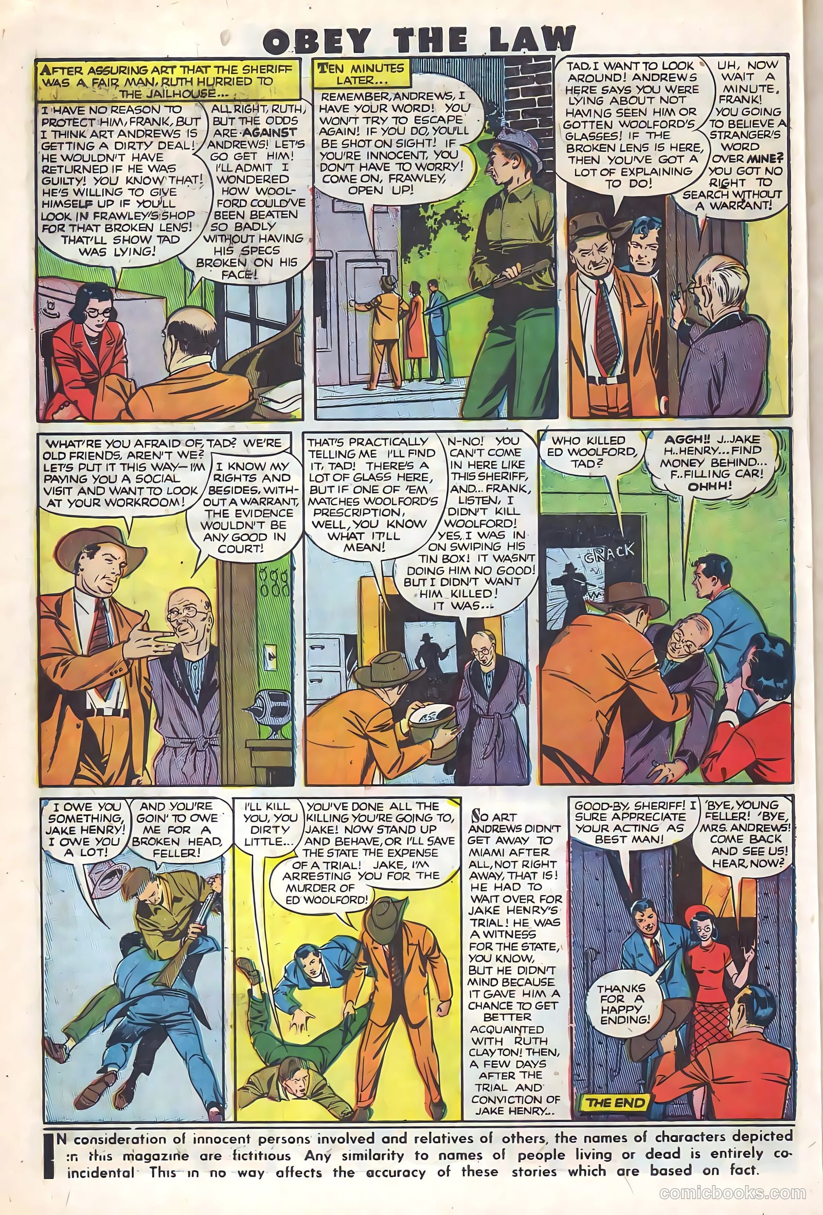 Crime and Punishment #35 (1951) — page 11 of 50