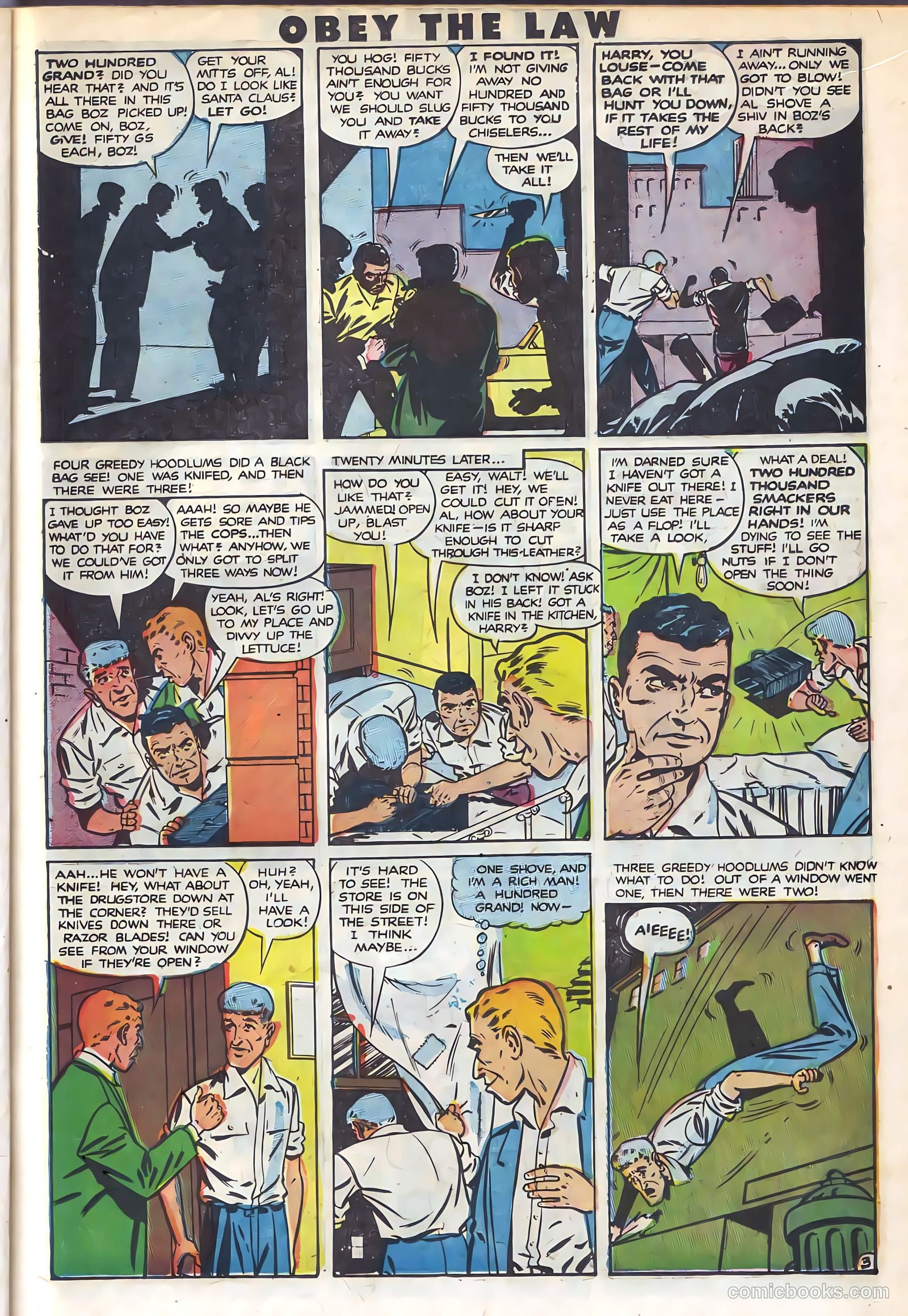 Crime and Punishment #35 (1951) — page 16 of 50