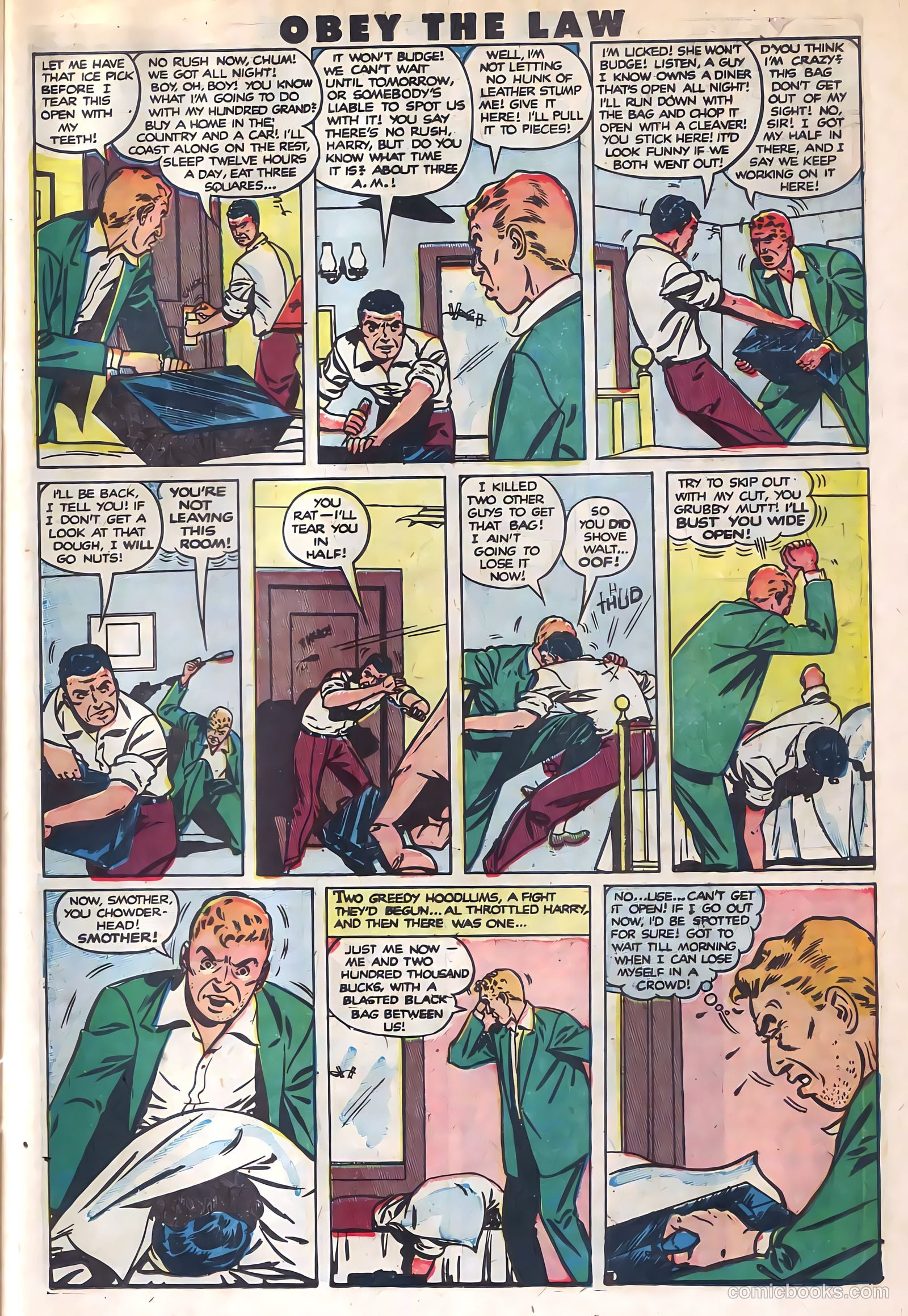 Crime and Punishment #35 (1951) — page 18 of 50