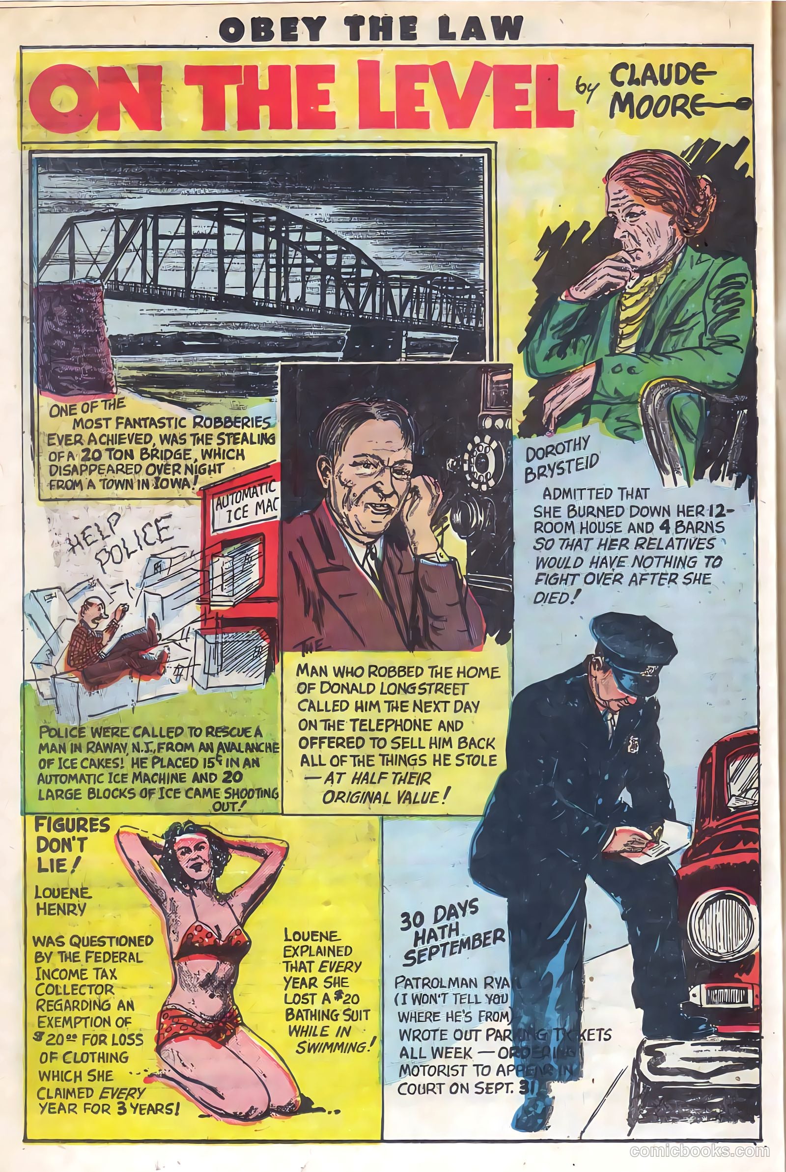 Crime and Punishment #35 (1951) — page 21 of 50