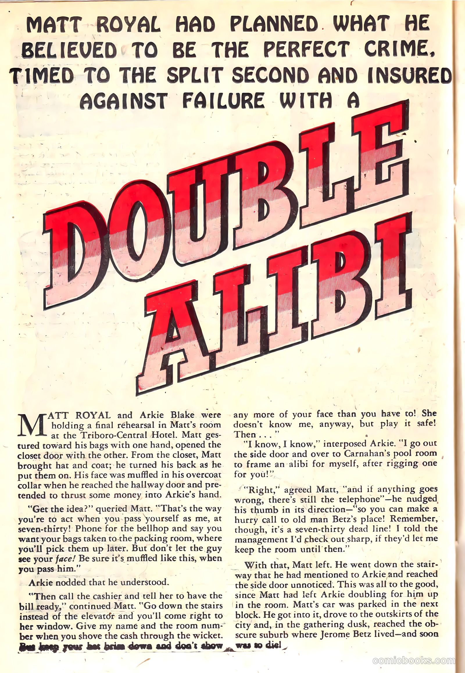 Crime and Punishment #35 (1951) — page 23 of 50
