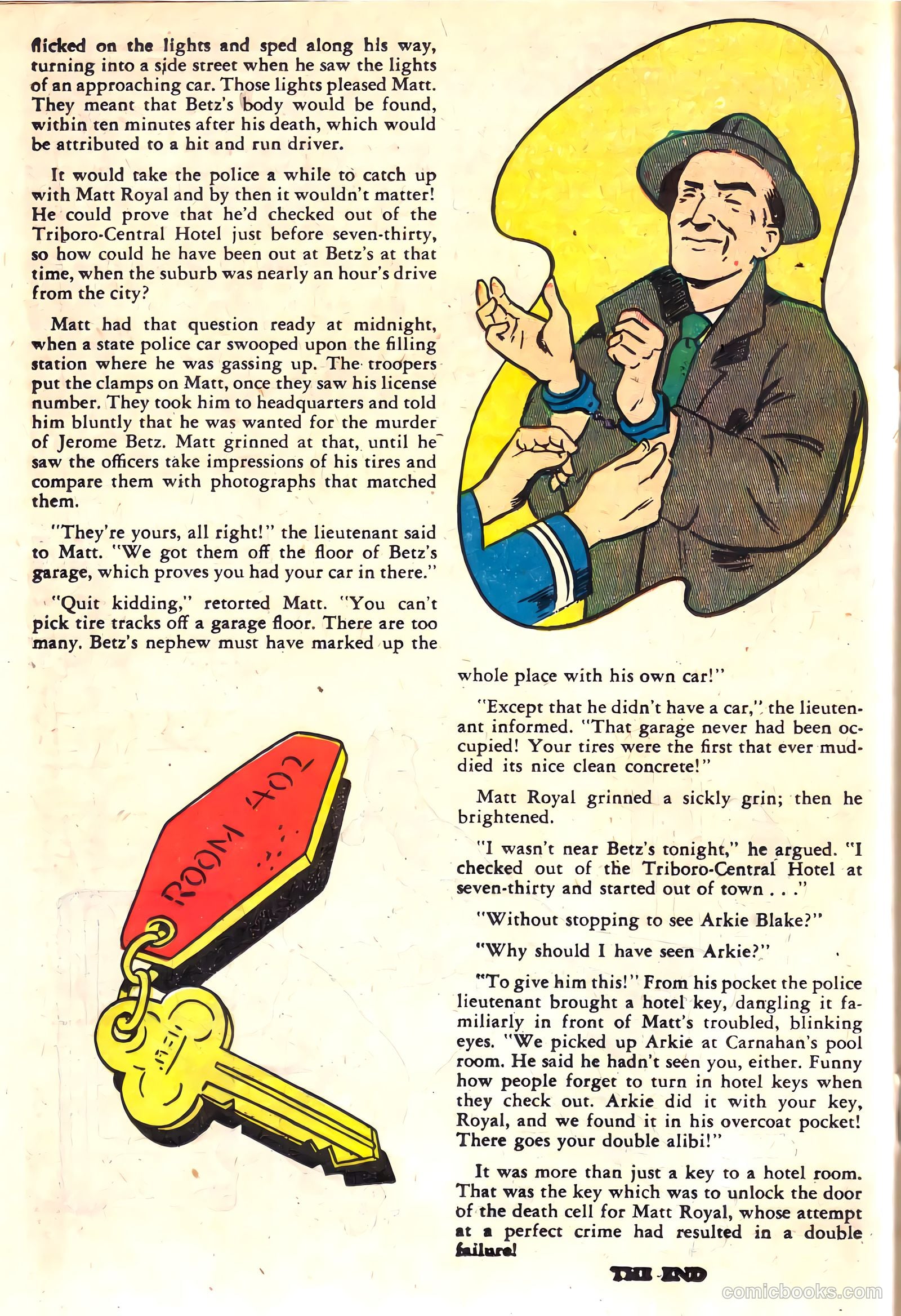 Crime and Punishment #35 (1951) — page 25 of 50