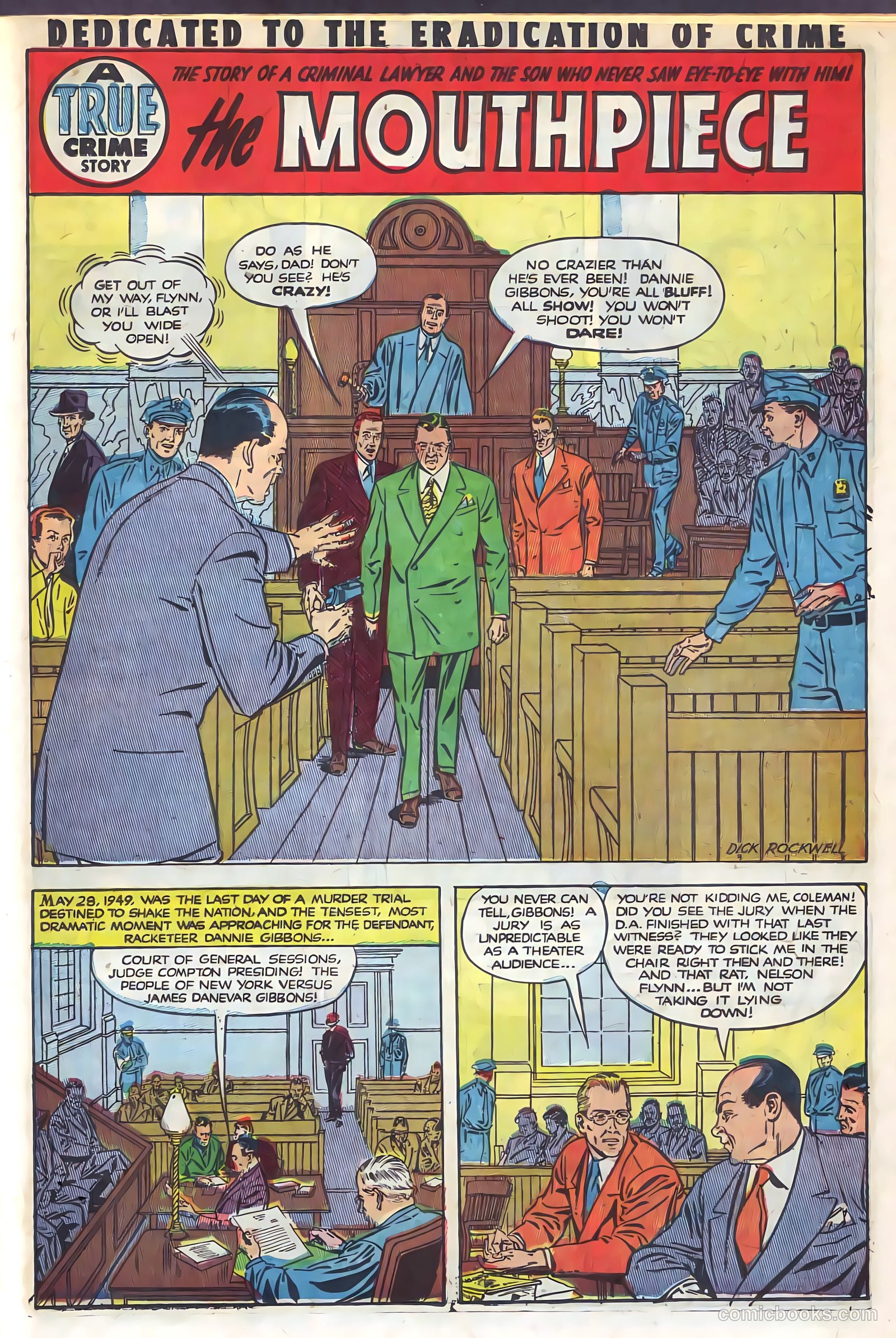 Crime and Punishment #35 (1951) — page 28 of 50