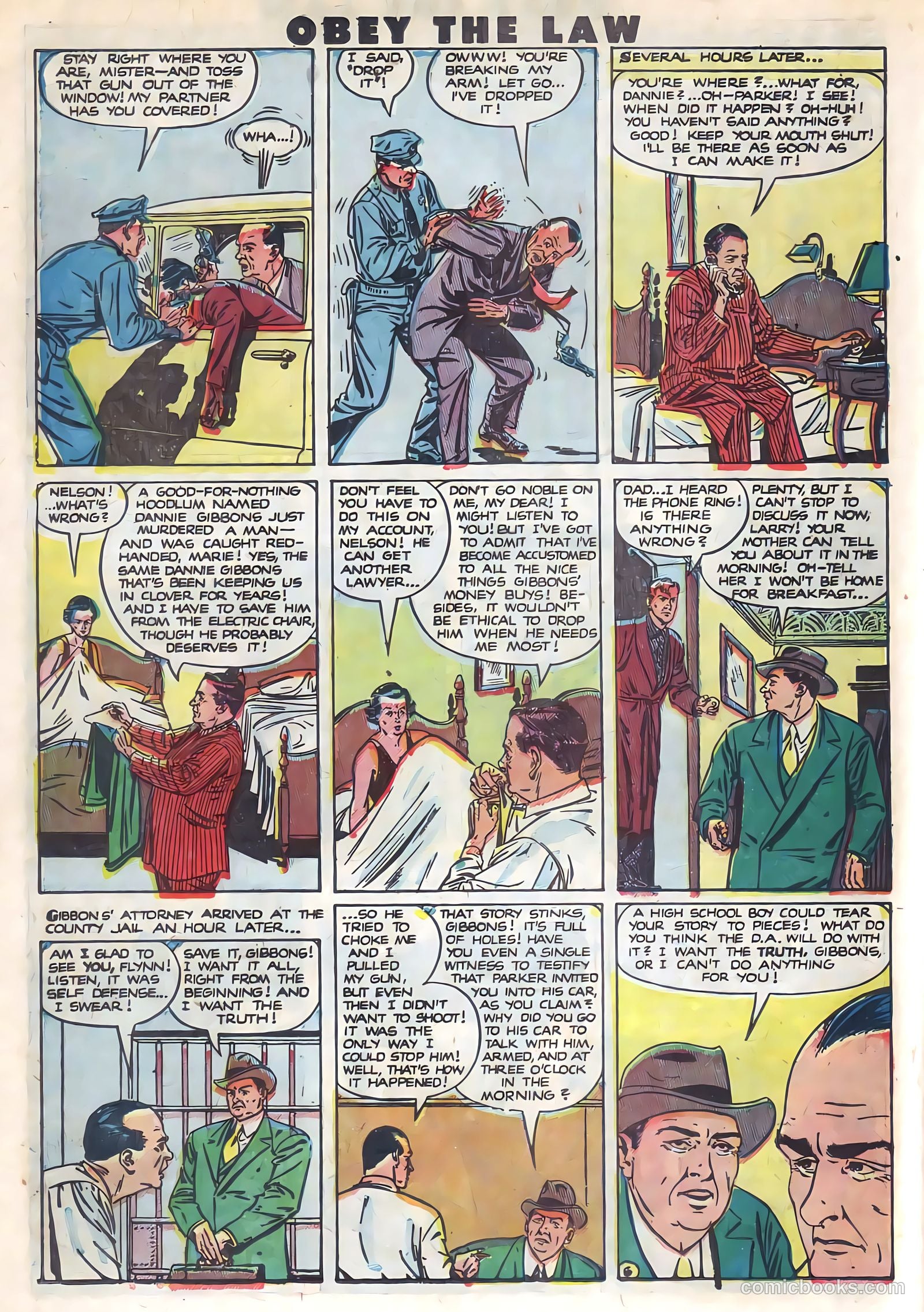 Crime and Punishment #35 (1951) — page 33 of 50