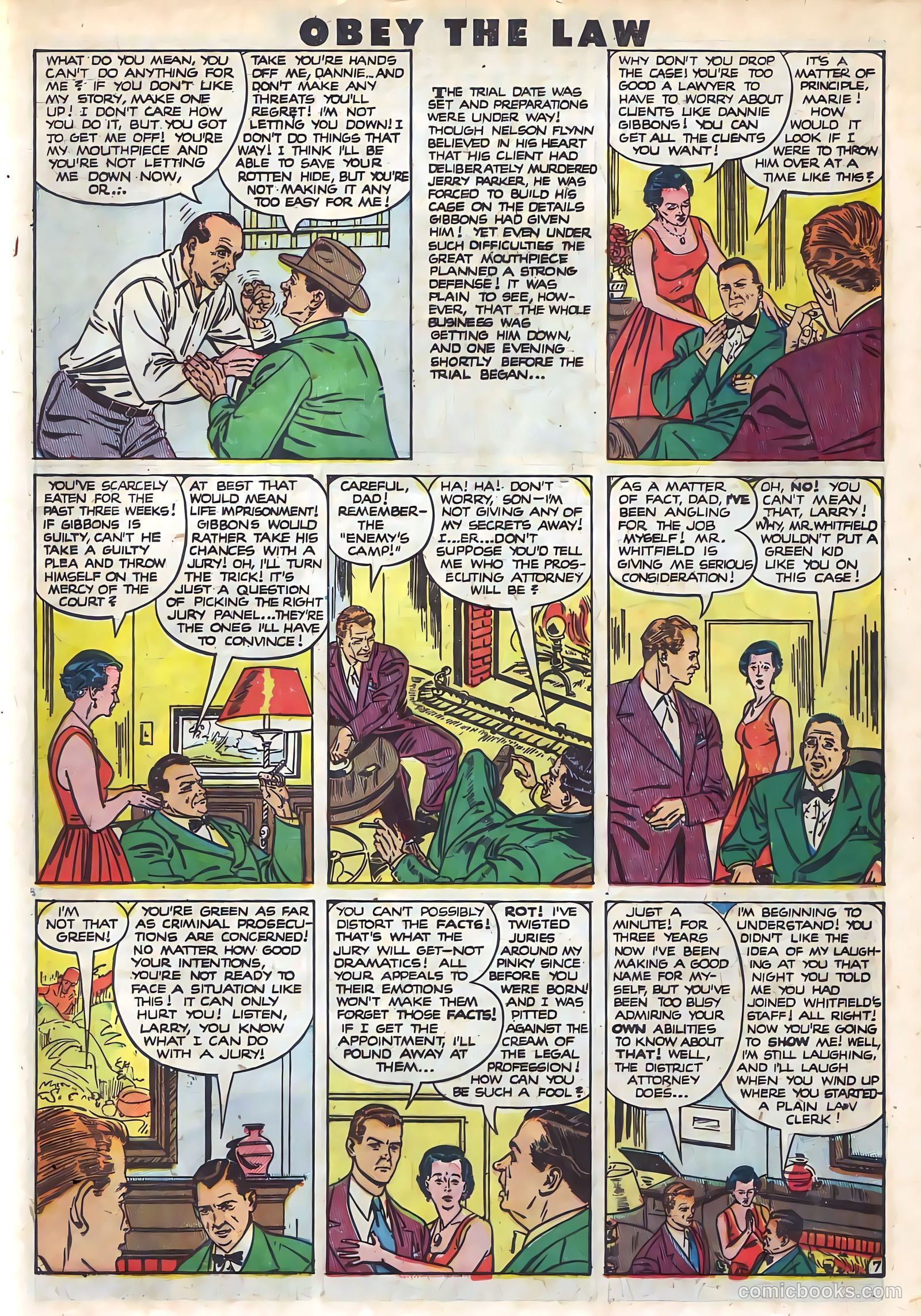 Crime and Punishment #35 (1951) — page 34 of 50