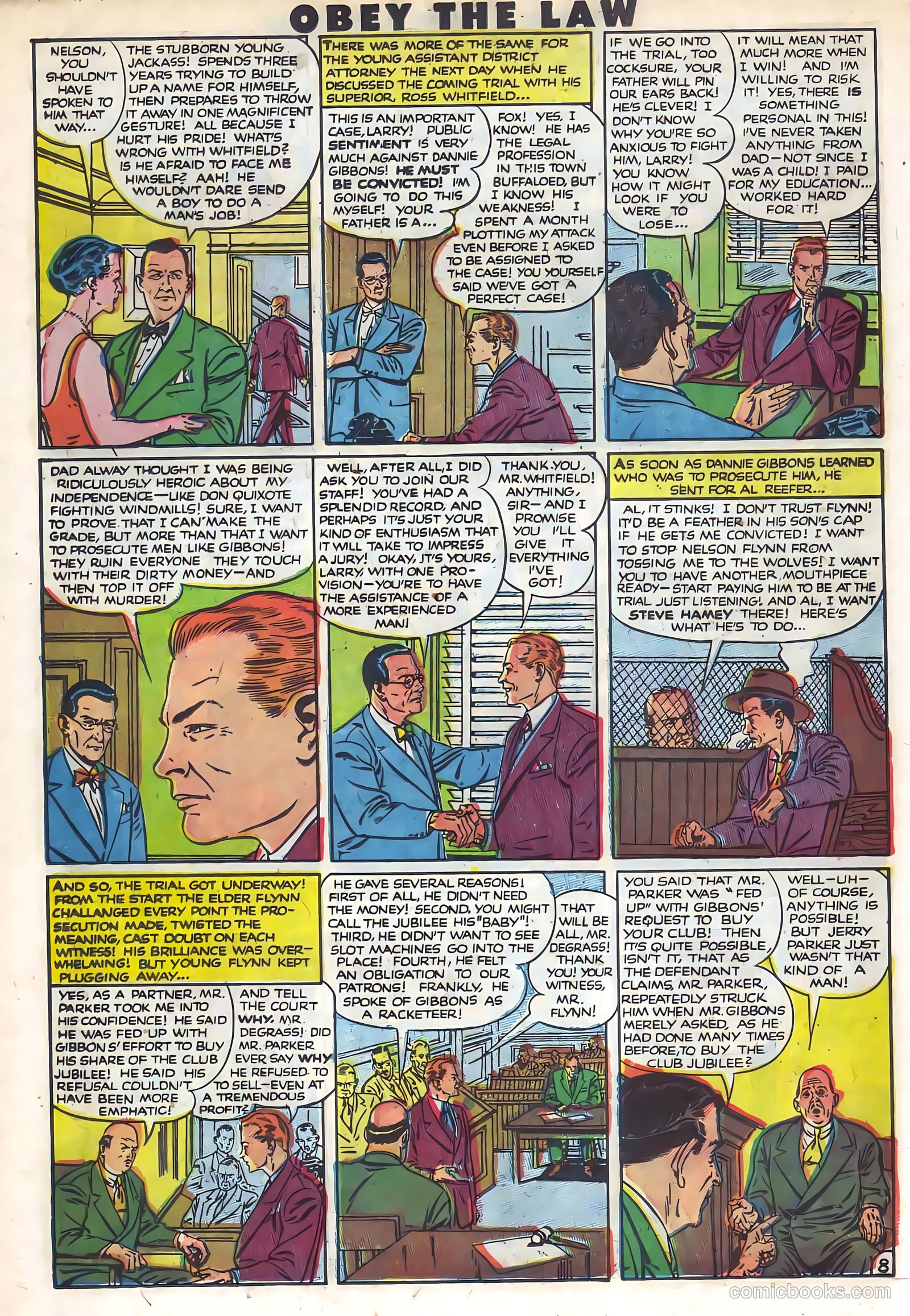 Crime and Punishment #35 (1951) — page 35 of 50