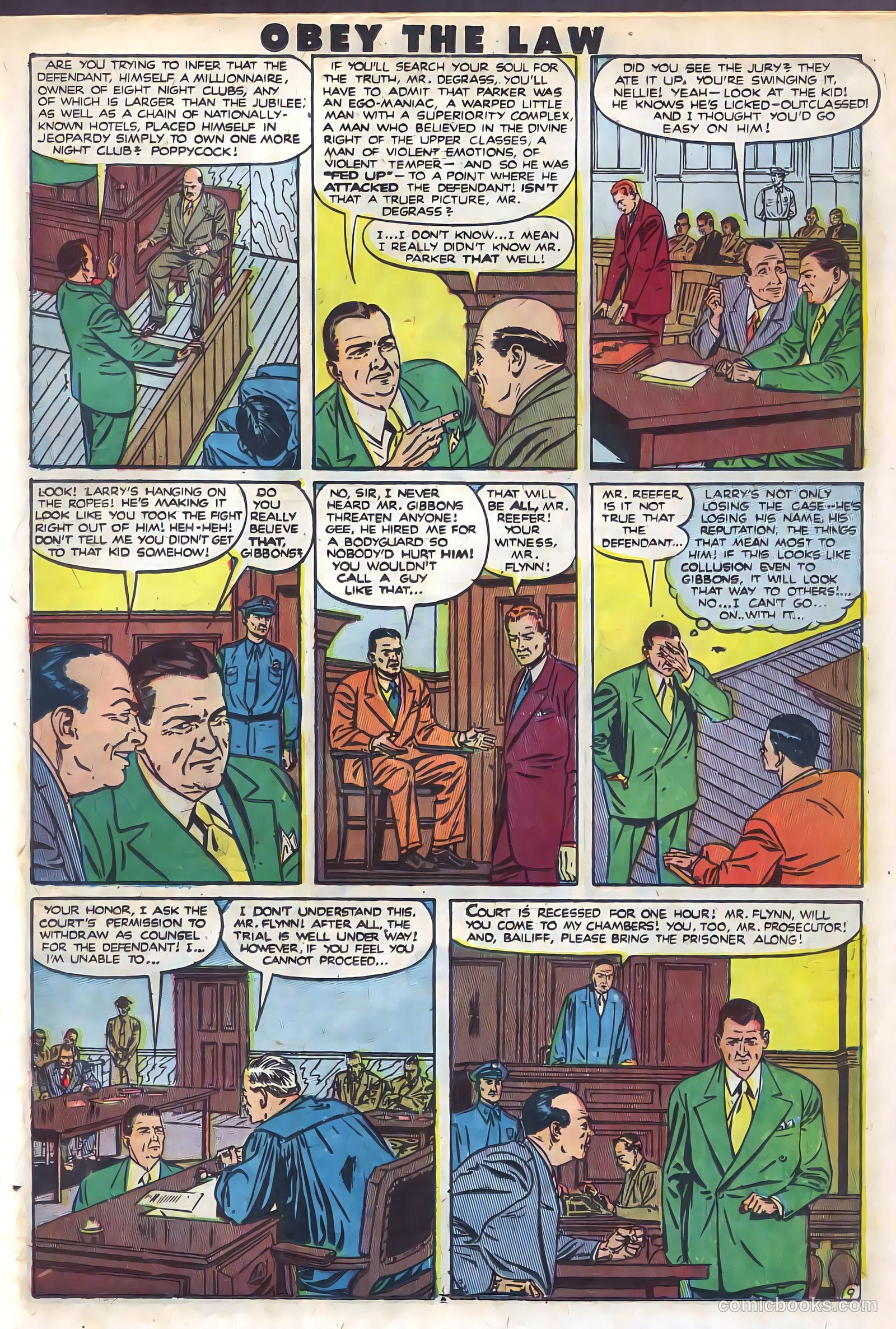 Crime and Punishment #35 (1951) — page 36 of 50