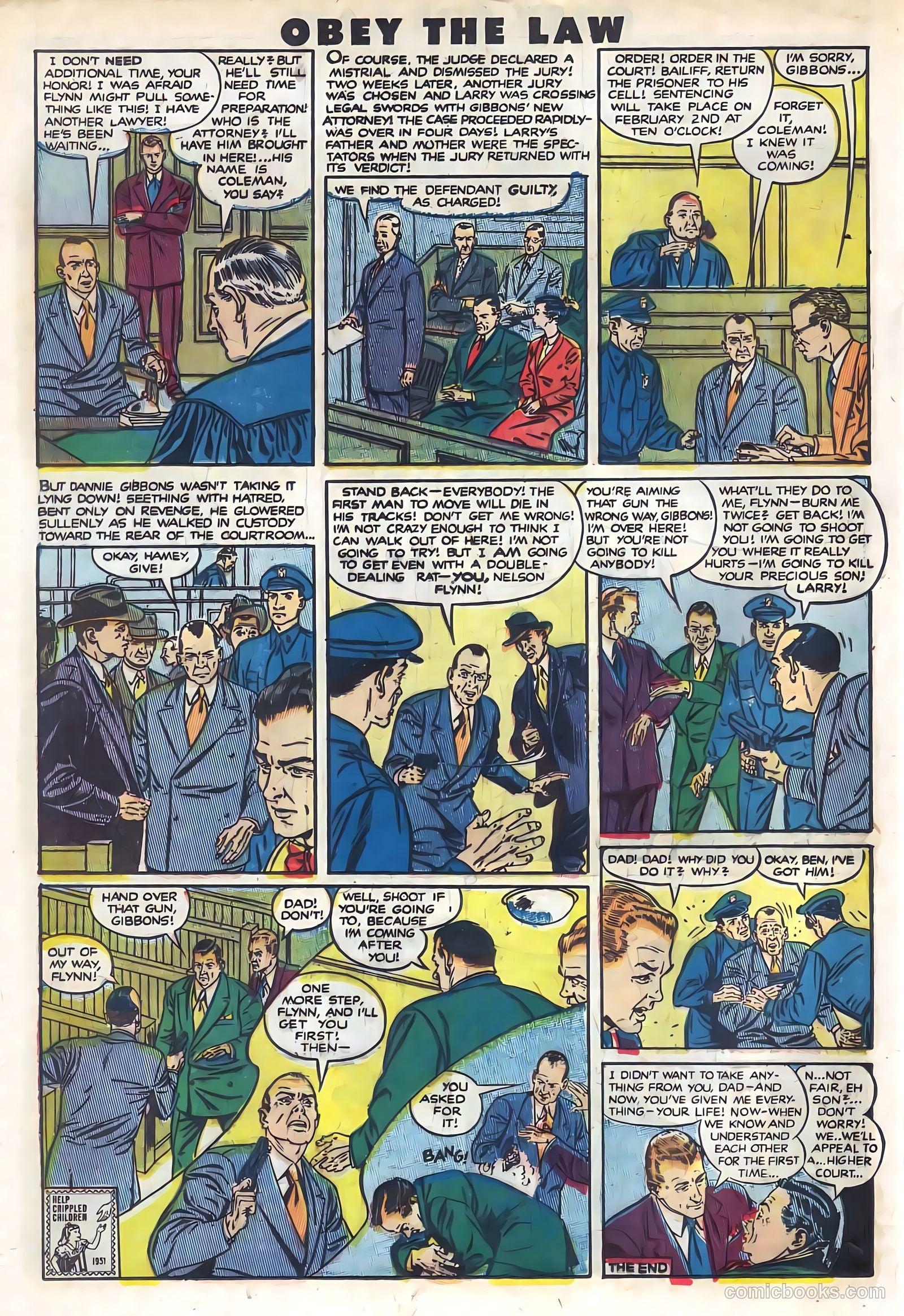 Crime and Punishment #35 (1951) — page 37 of 50