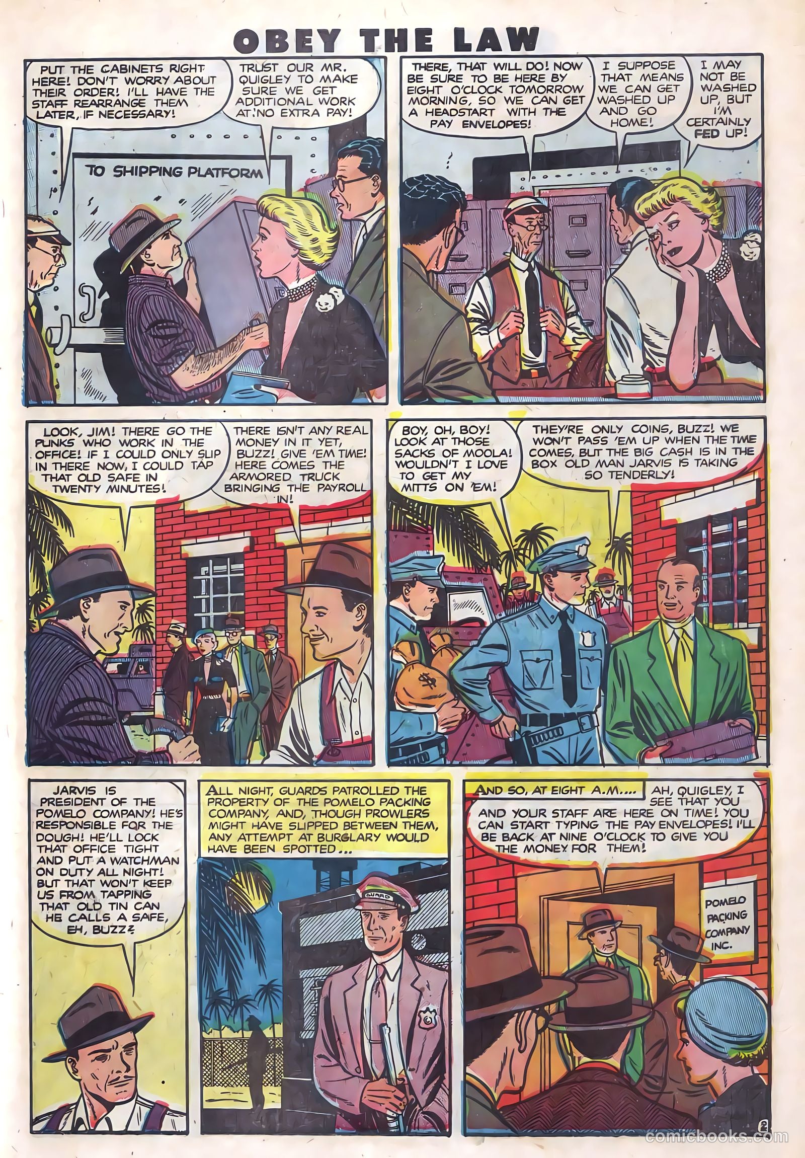 Crime and Punishment #35 (1951) — page 42 of 50