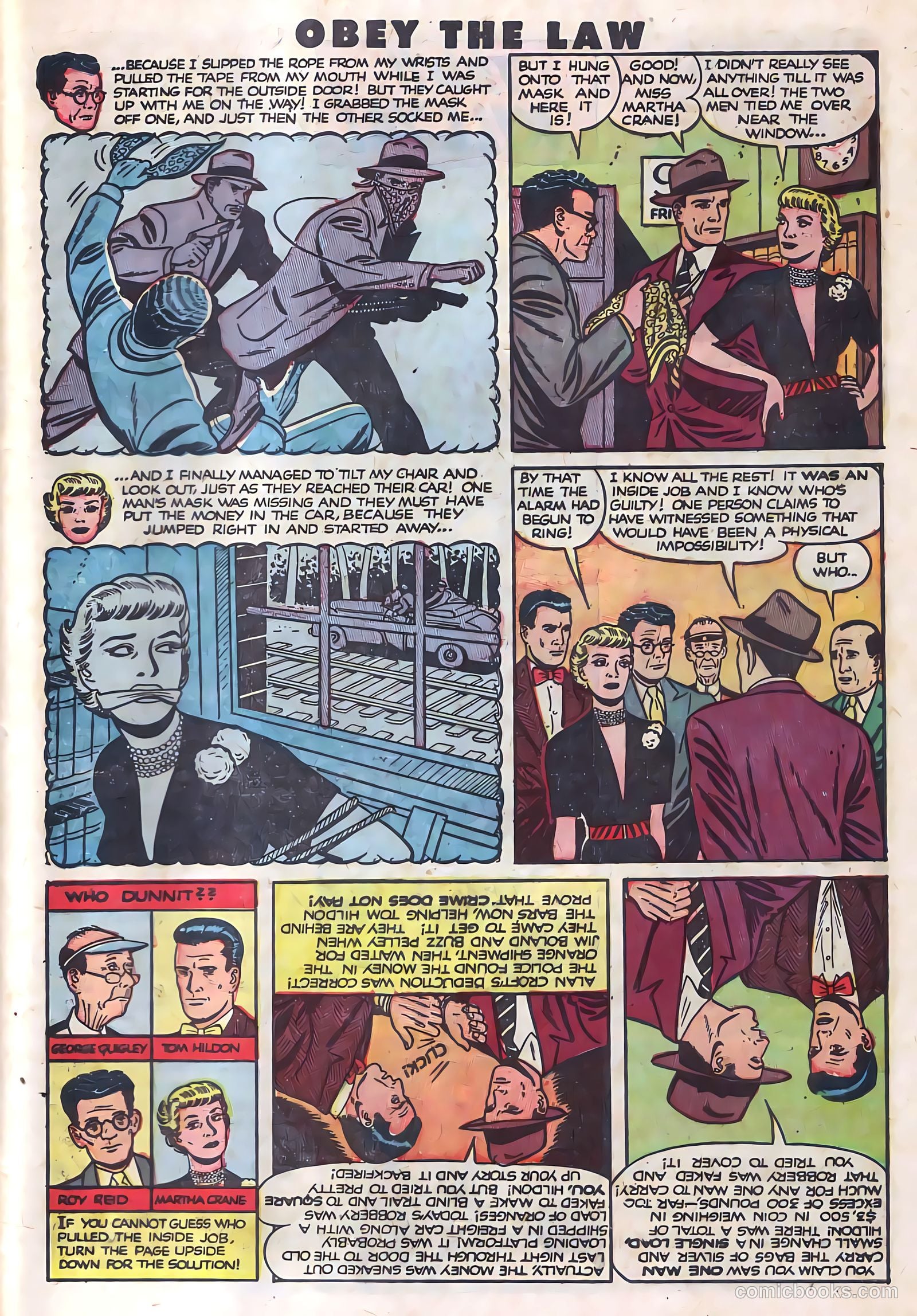 Crime and Punishment #35 (1951) — page 46 of 50