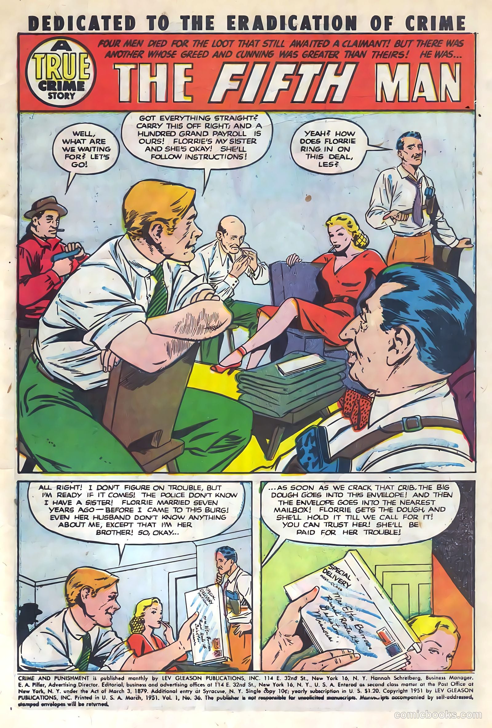 Crime and Punishment #36 (1951) — page 2 of 50