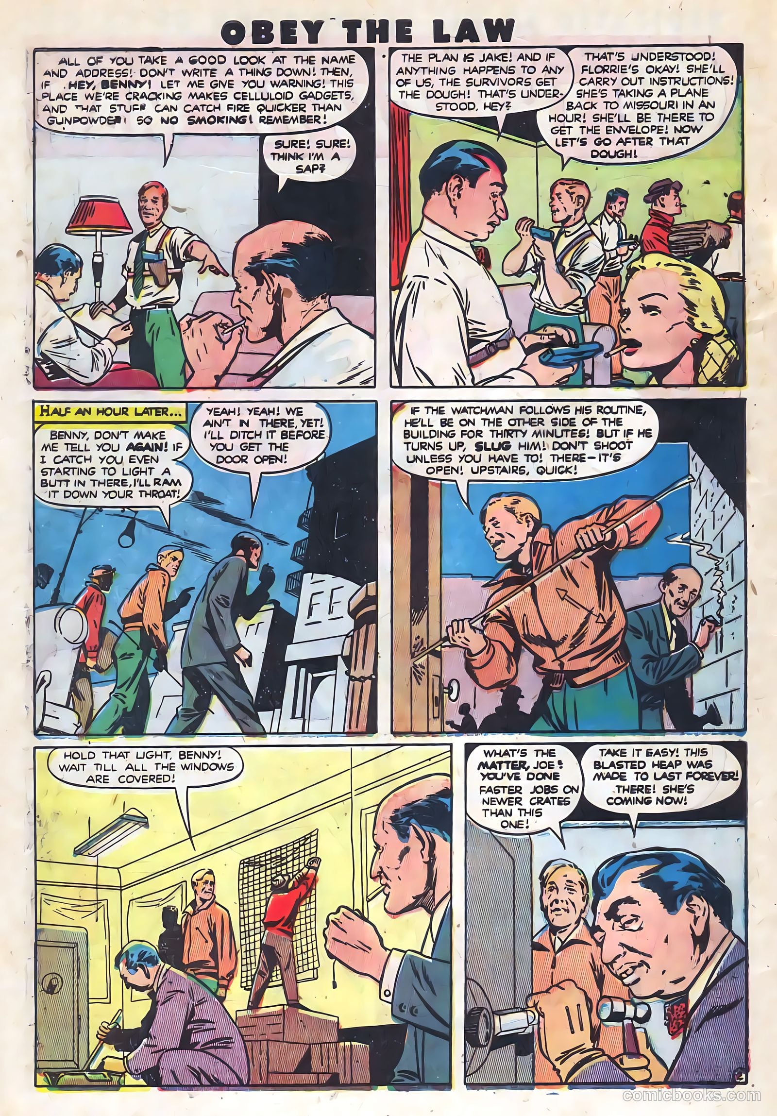Crime and Punishment #36 (1951) — page 3 of 50