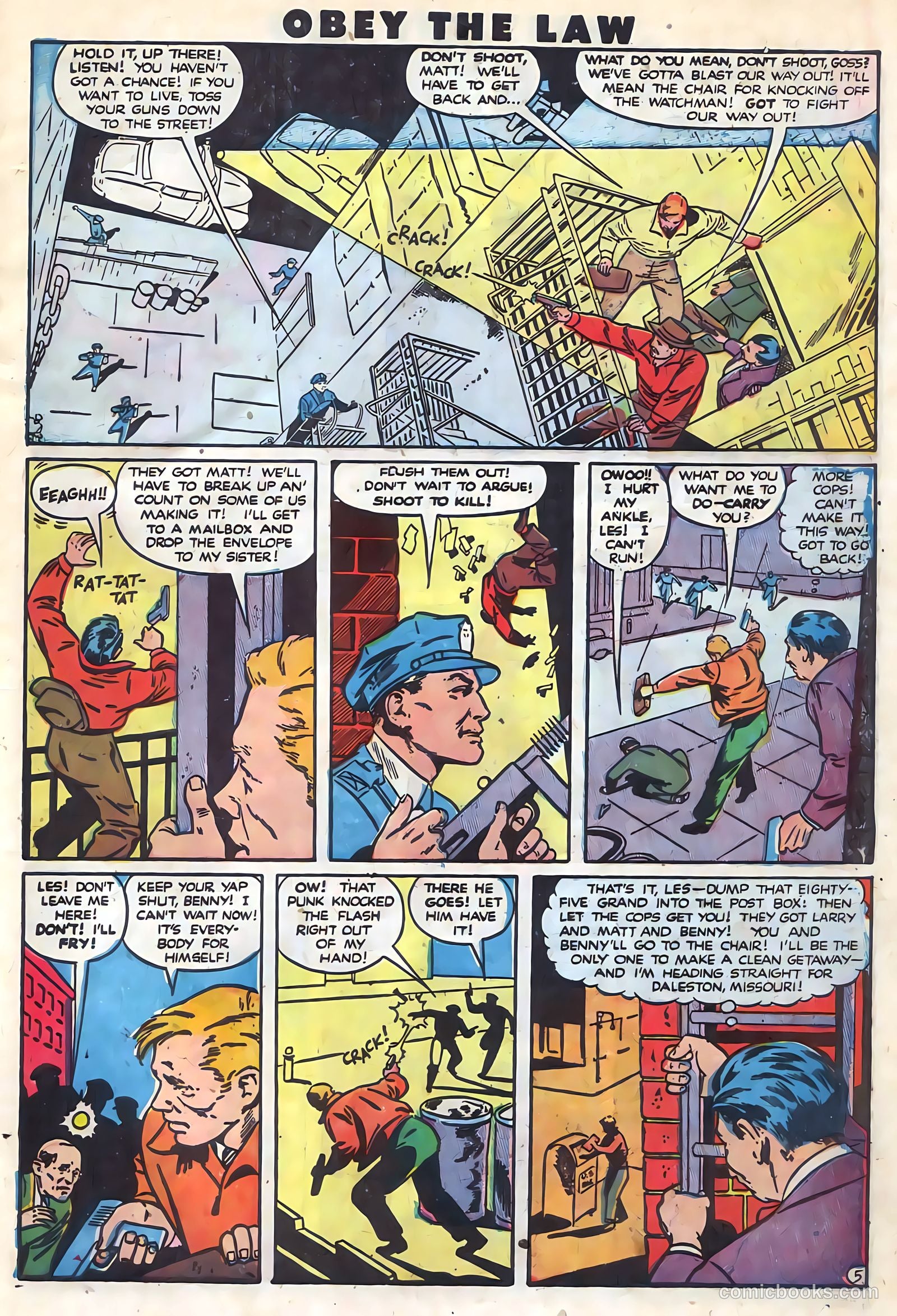 Crime and Punishment #36 (1951) — page 6 of 50