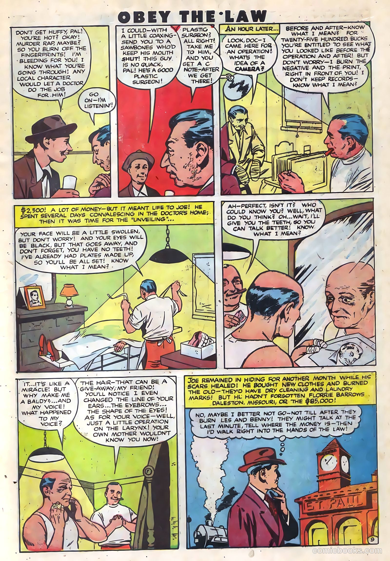 Crime and Punishment #36 (1951) — page 10 of 50