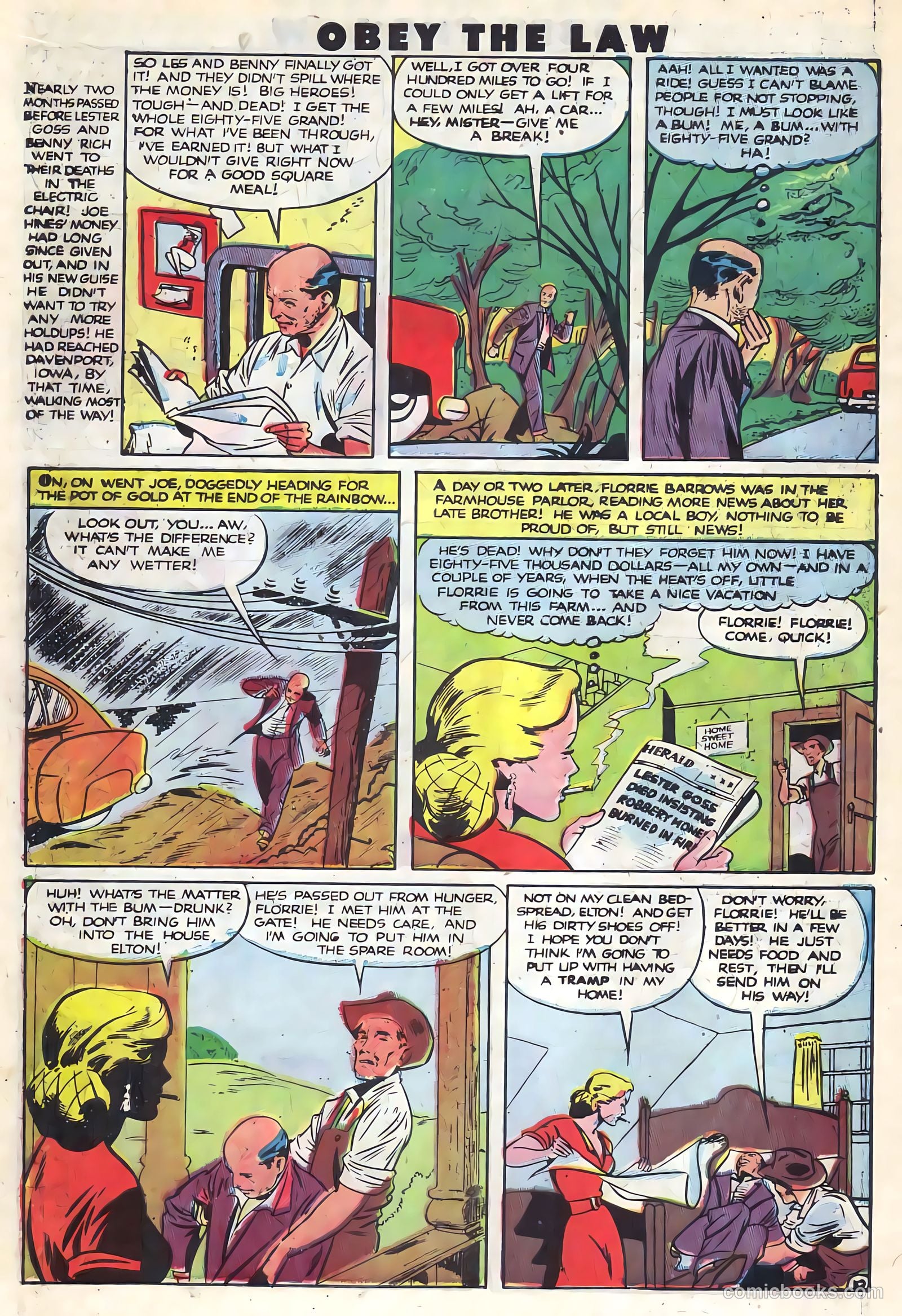 Crime and Punishment #36 (1951) — page 11 of 50